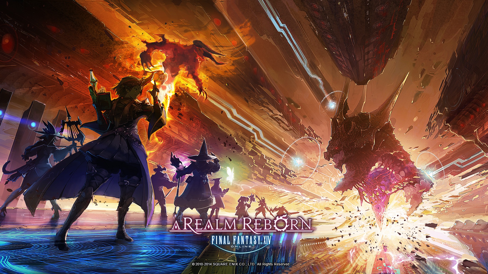 Free download wallpaper Final Fantasy, Video Game, Final Fantasy Xiv: A Realm Reborn on your PC desktop