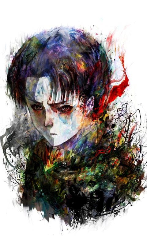 Handy-Wallpaper Animes, Shingeki Kein Kyojin, Attack On Titan, Levi Ackermann kostenlos herunterladen.