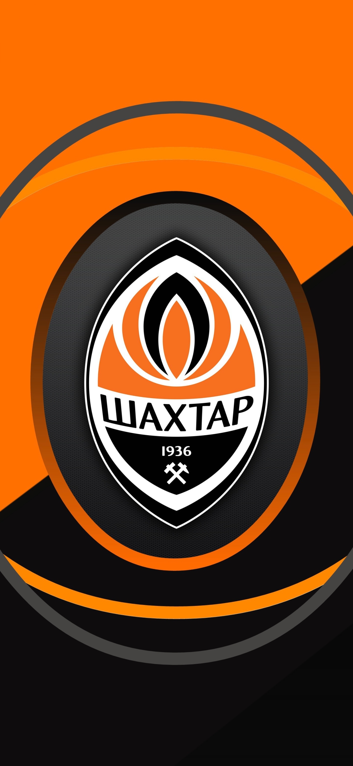 Скачати мобільні шпалери Спорт, Футбол, Логотип, Емблема, Фк Шахтар Донецьк безкоштовно.