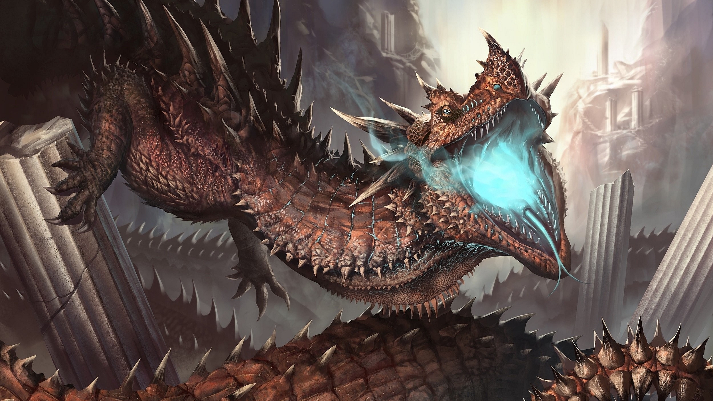 Free download wallpaper Fantasy, Dragon on your PC desktop