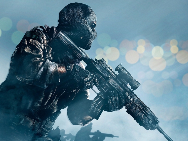 Скачати мобільні шпалери Call Of Duty, Військовий, Солдат, Відеогра, Call Of Duty: Привиди безкоштовно.