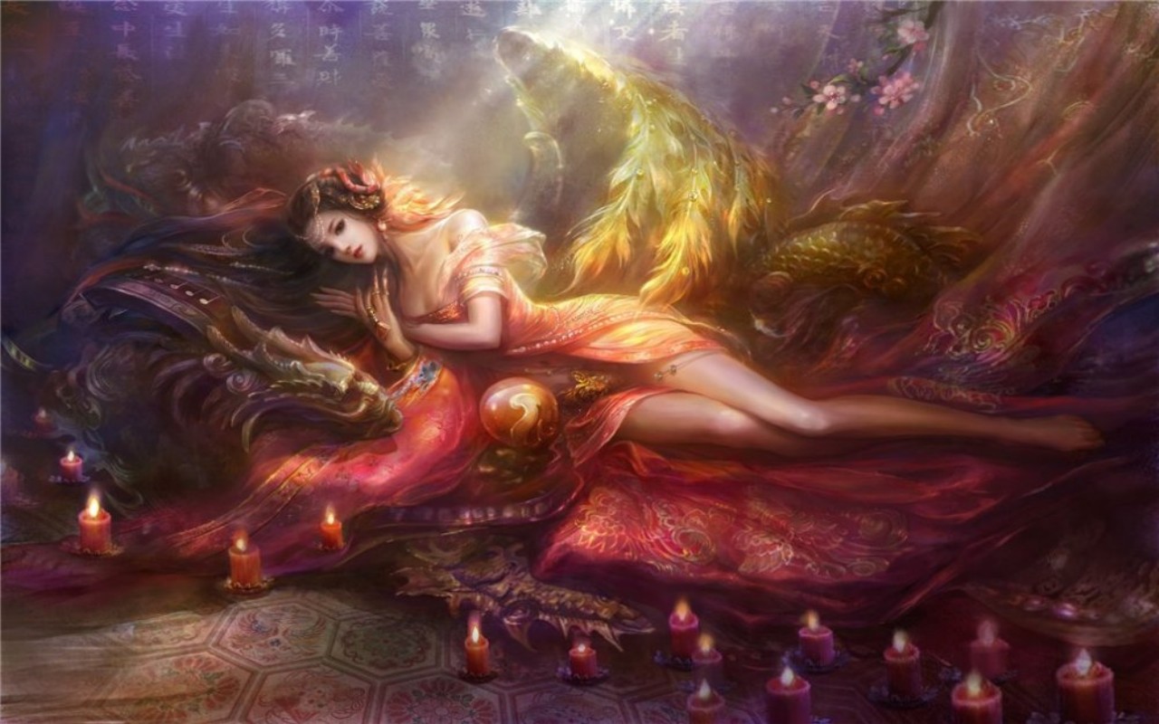 Free download wallpaper Fantasy, Angel on your PC desktop