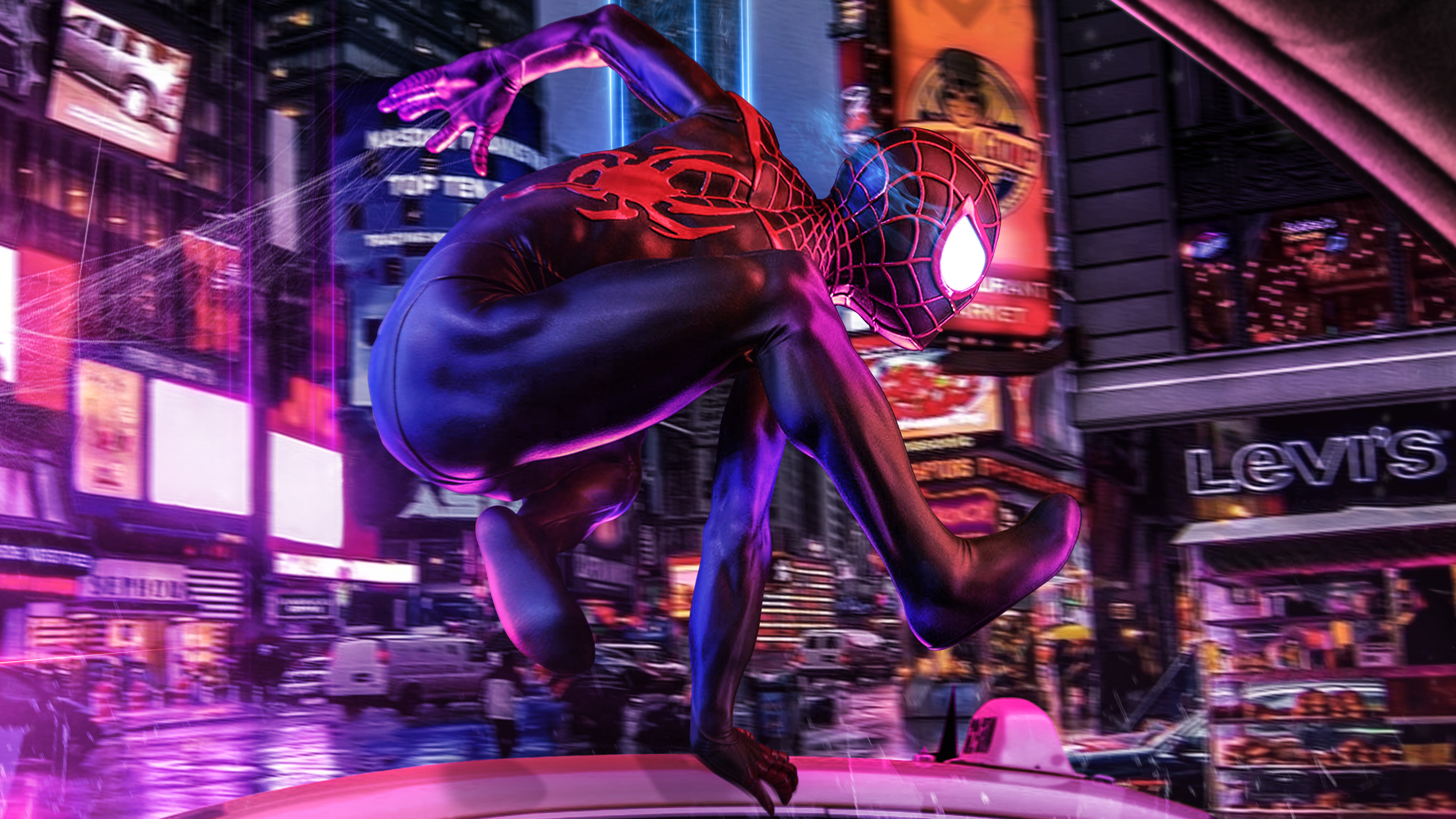 デスクトップ上の435597壁紙とスパイダーマン：スパイダーバースへ画像。 PCにスクリーンセーバーを無料でダウンロード