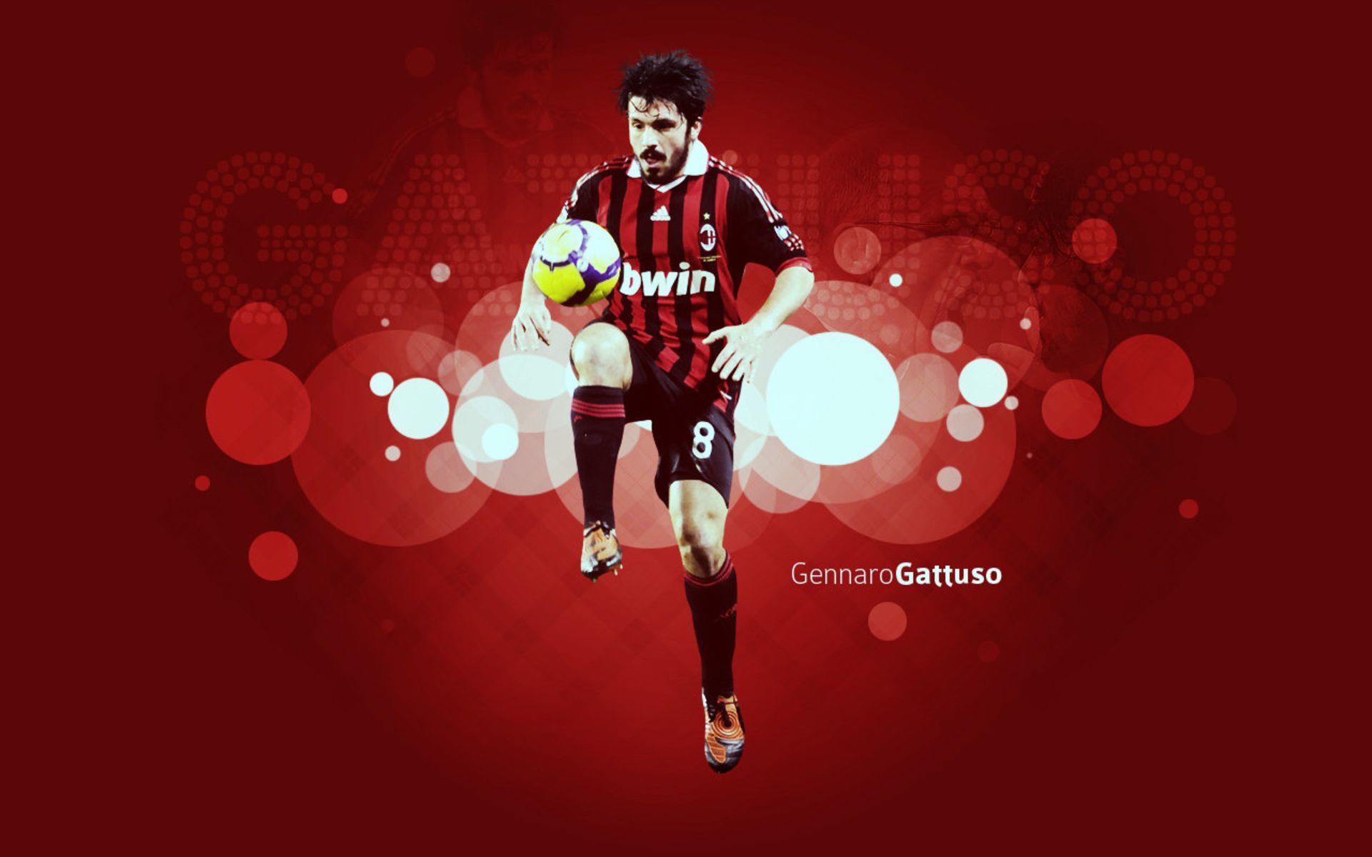 Baixe gratuitamente a imagem Esportes, Futebol, Gennaro Gattuso, Ac Milão na área de trabalho do seu PC