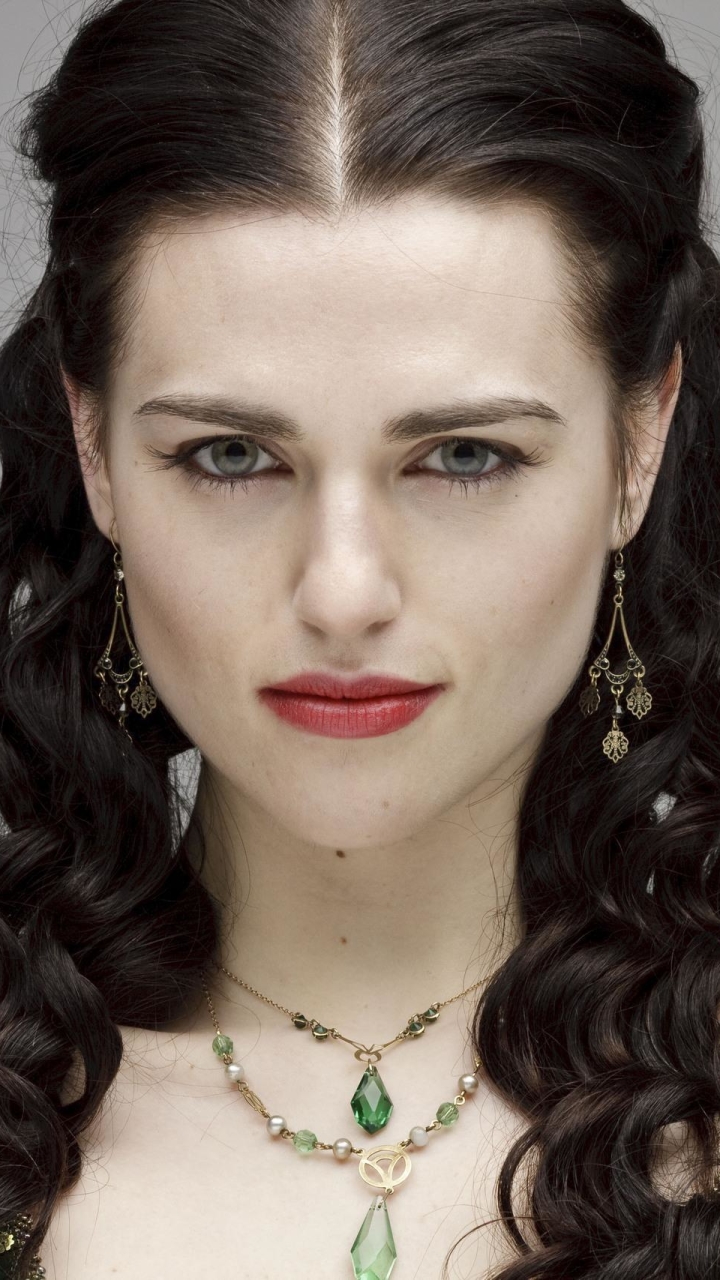 Download mobile wallpaper Face, Celebrity, Black Hair, Long Hair, Actress, Katie Mcgrath for free.