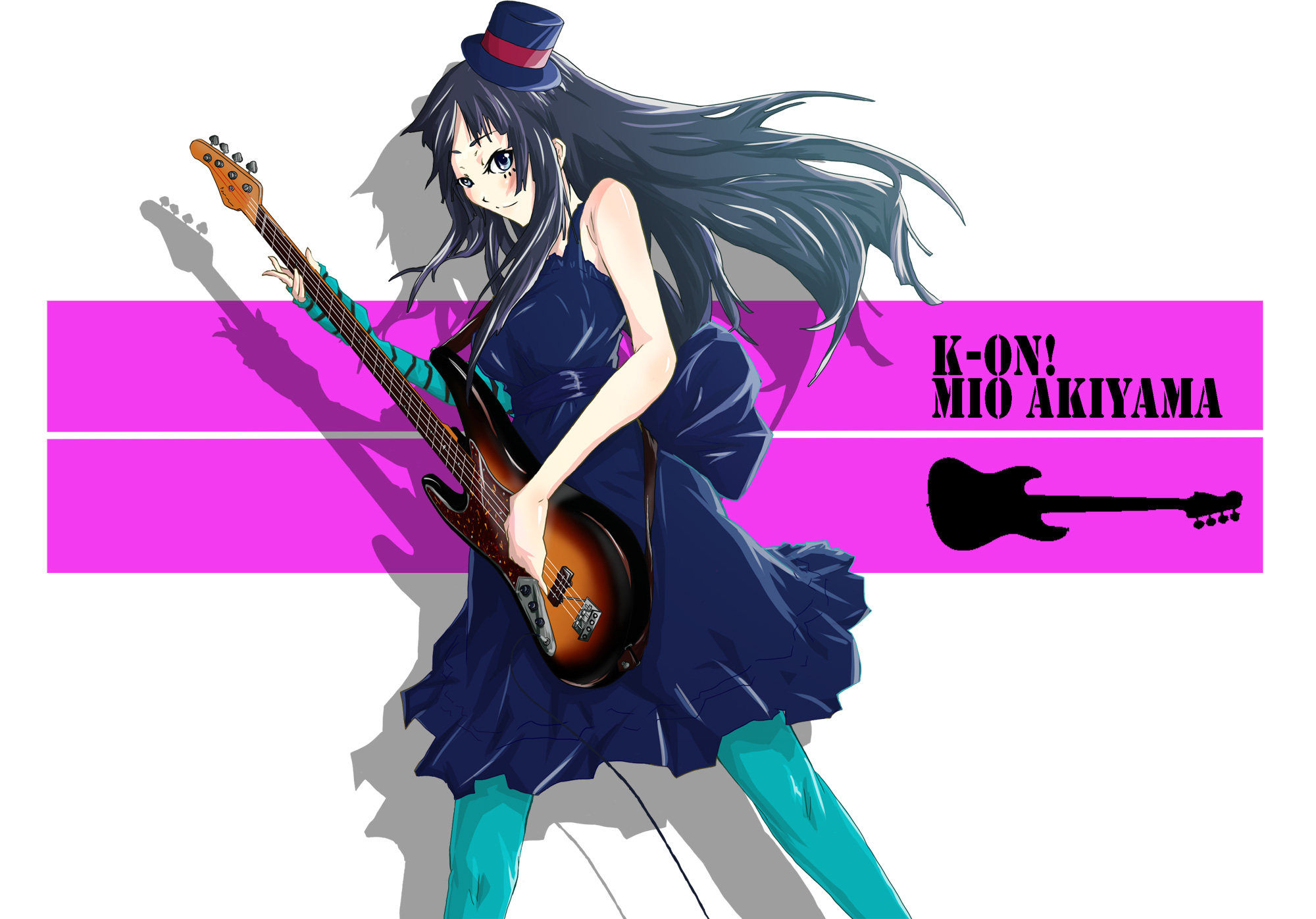 Laden Sie das Animes, Mio Akiyama, K On!-Bild kostenlos auf Ihren PC-Desktop herunter