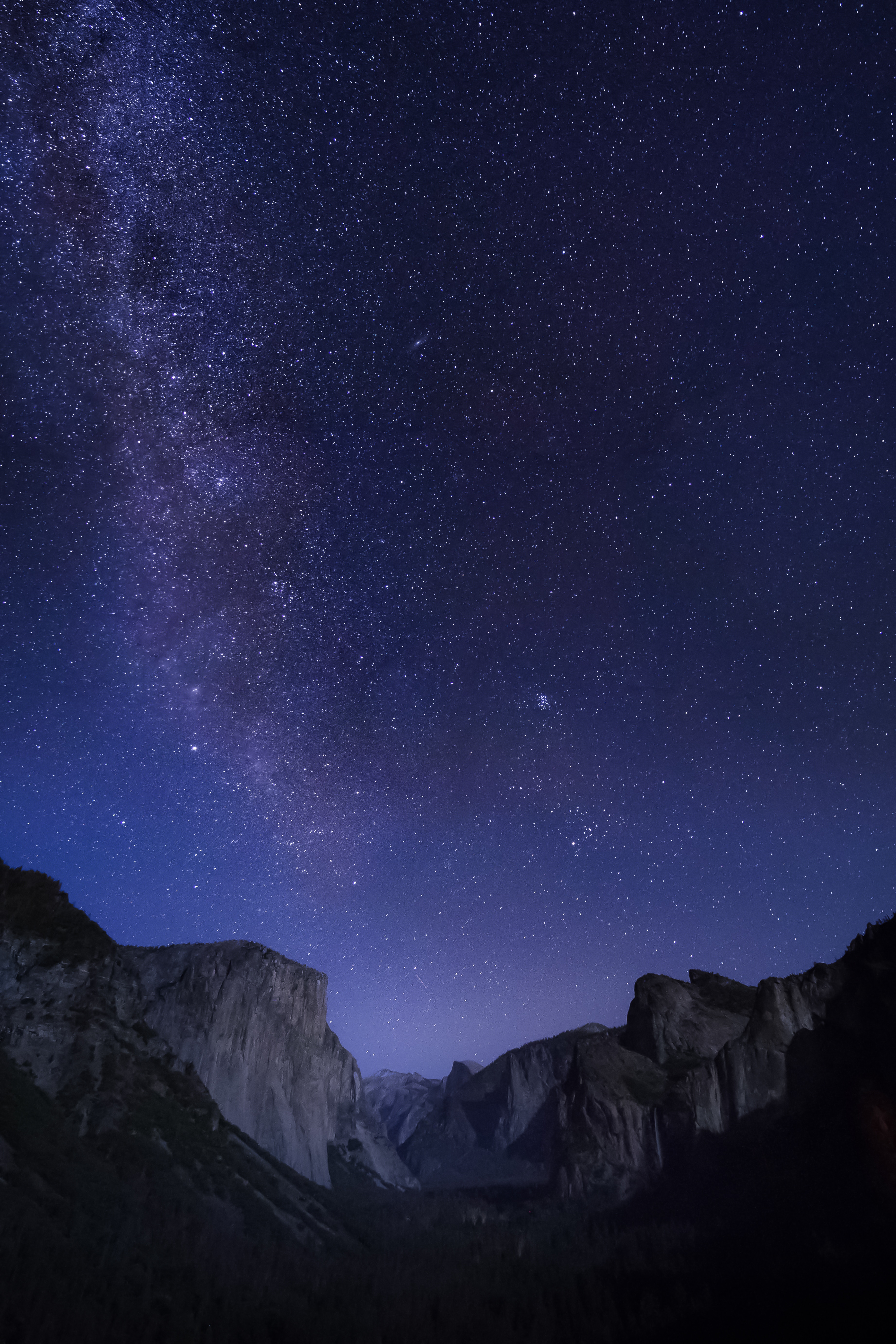 Free download wallpaper Rocks, Starry Sky, Nature, Stars, Night on your PC desktop
