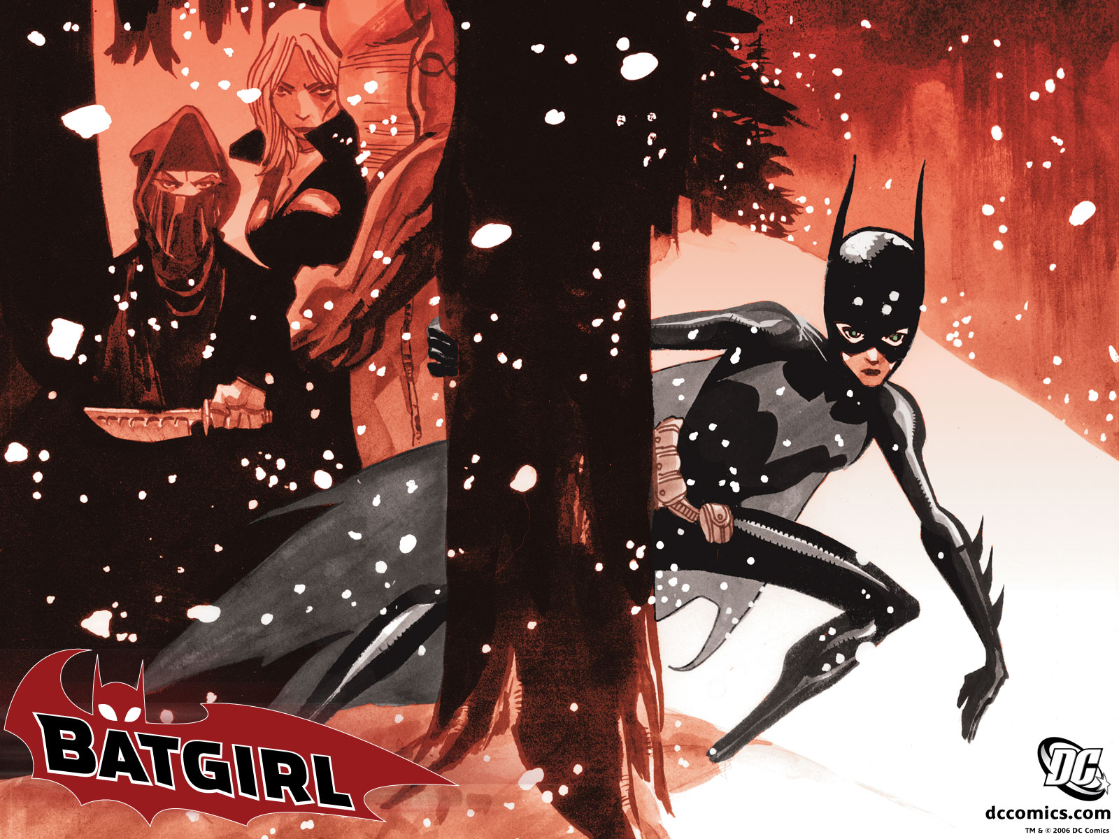 Laden Sie das Batgirl, The Batman, Comics-Bild kostenlos auf Ihren PC-Desktop herunter