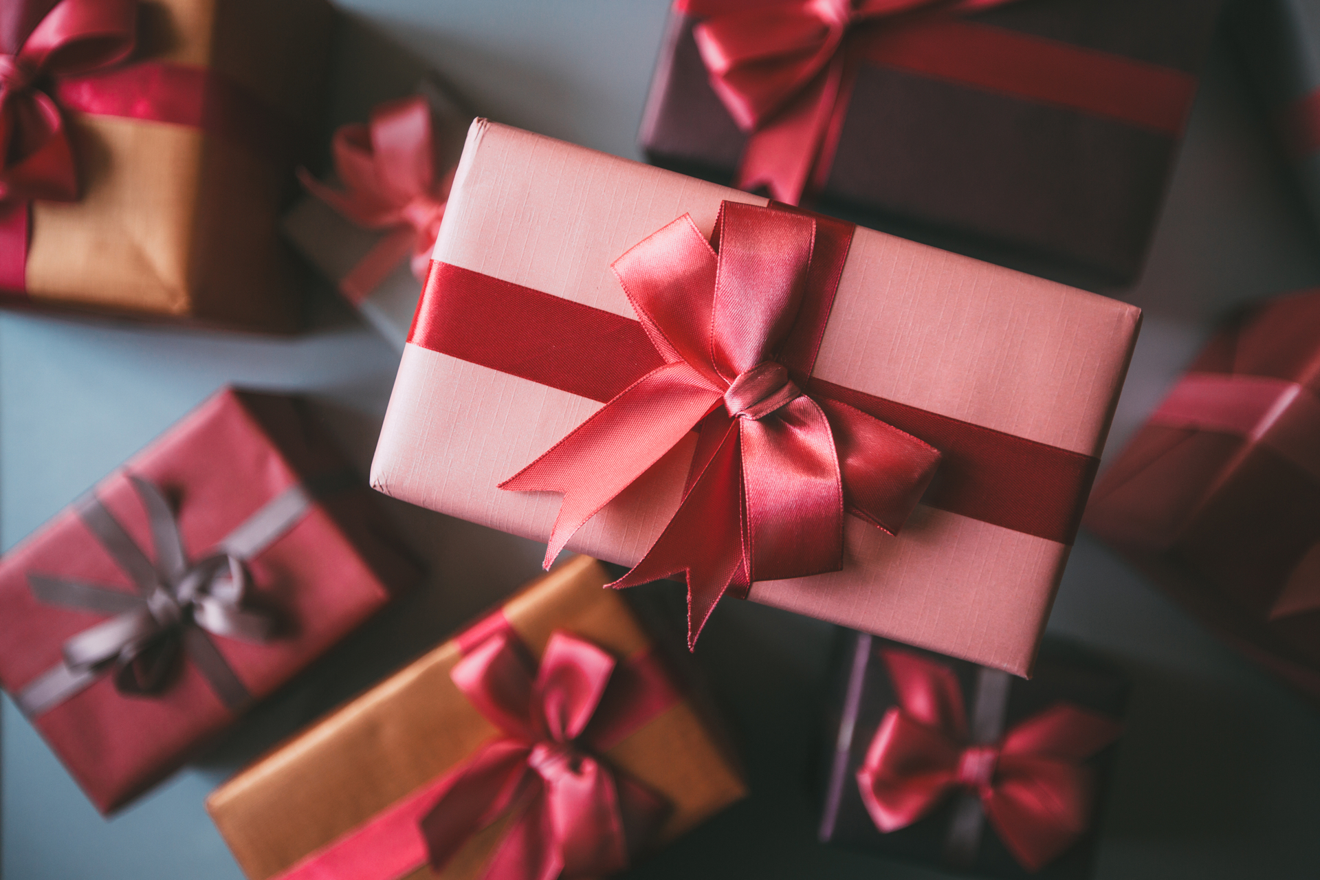 misc, gift, box, ribbon