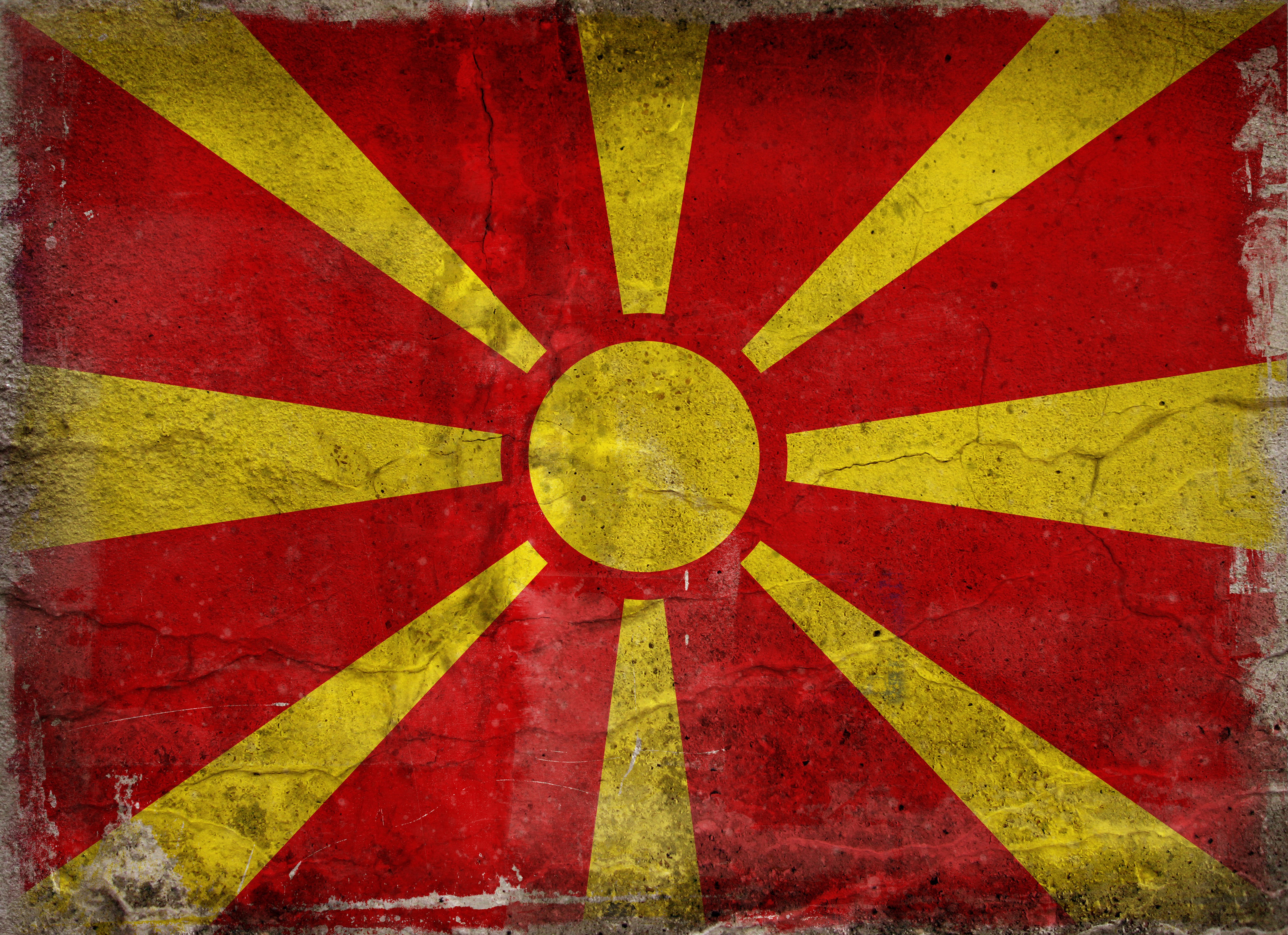 90924 скачать картинку текстуры, цвета, пятна, флаг, тектсура, македония - обои и заставки бесплатно