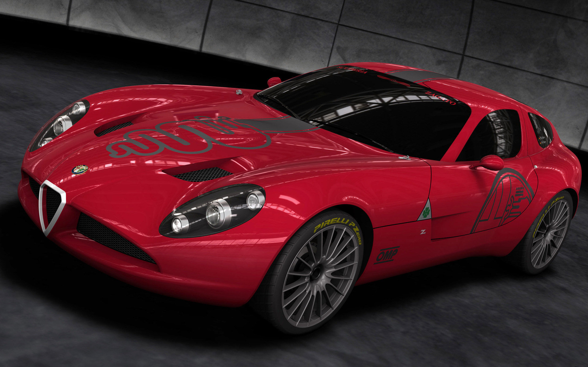 Baixar papéis de parede de desktop Alfa Romeo Zagato Tz3 HD