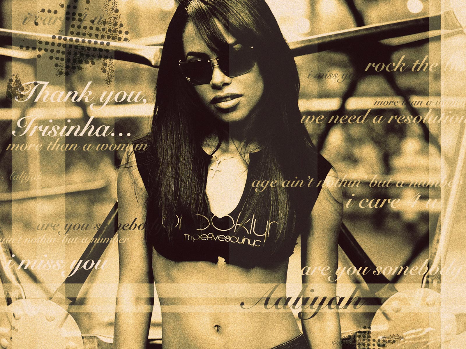 Los mejores fondos de pantalla de Aaliyah para la pantalla del teléfono