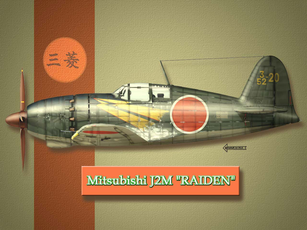 1516840 descargar imagen militar, mitsubishi j2m, segunda guerra mundial: fondos de pantalla y protectores de pantalla gratis