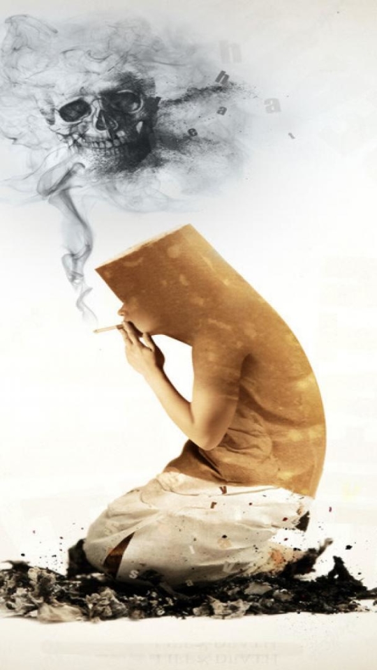 Download mobile wallpaper Abstract, Smoke, Cigarette for free.
