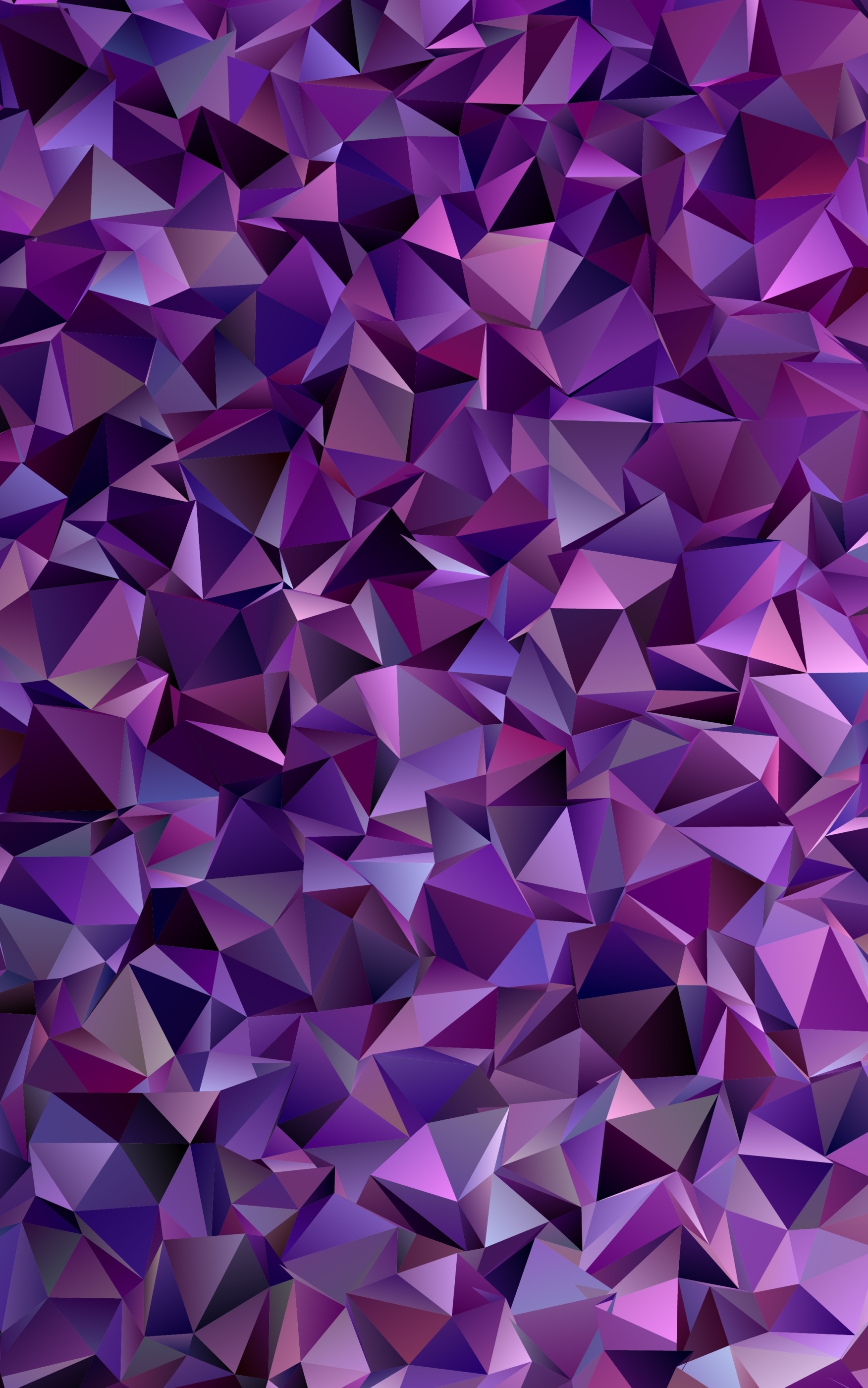 Download mobile wallpaper Abstract, Purple, Gradient, Triangle, Geometry for free.