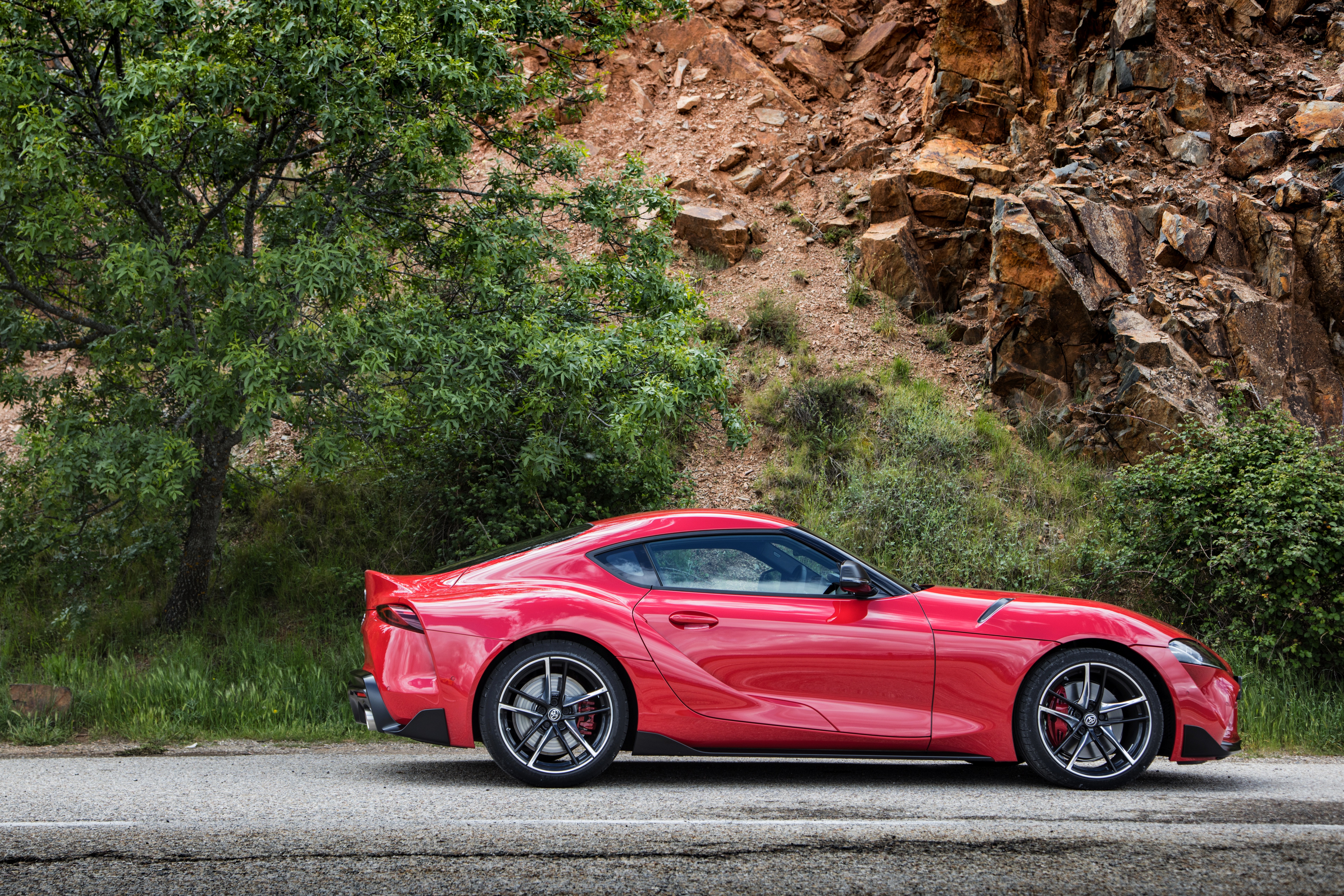 Download mobile wallpaper Toyota, Car, Vehicles, Toyota Gr Supra for free.