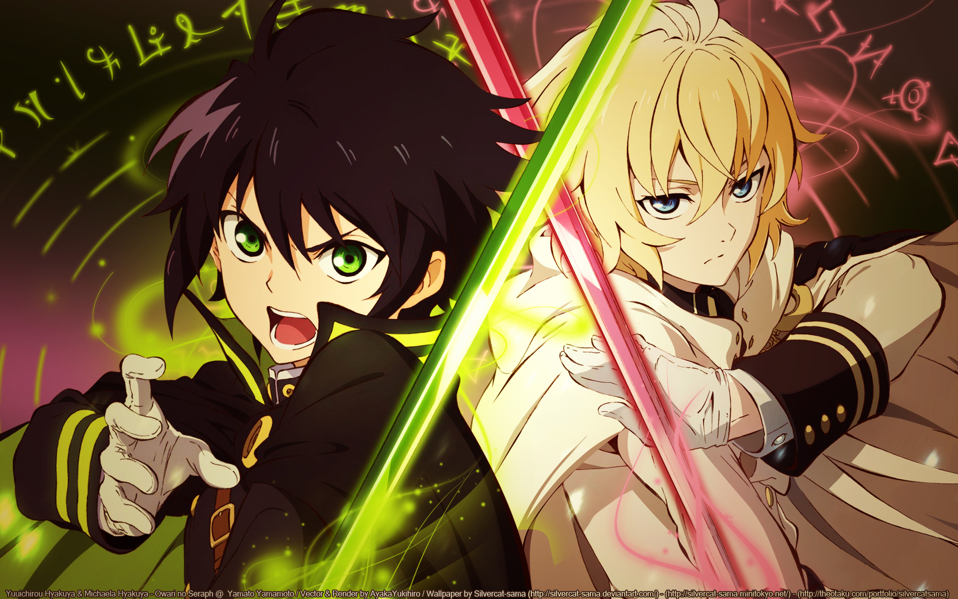 anime, seraph of the end