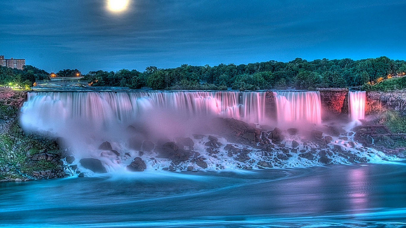 Free download wallpaper Waterfall, Earth on your PC desktop