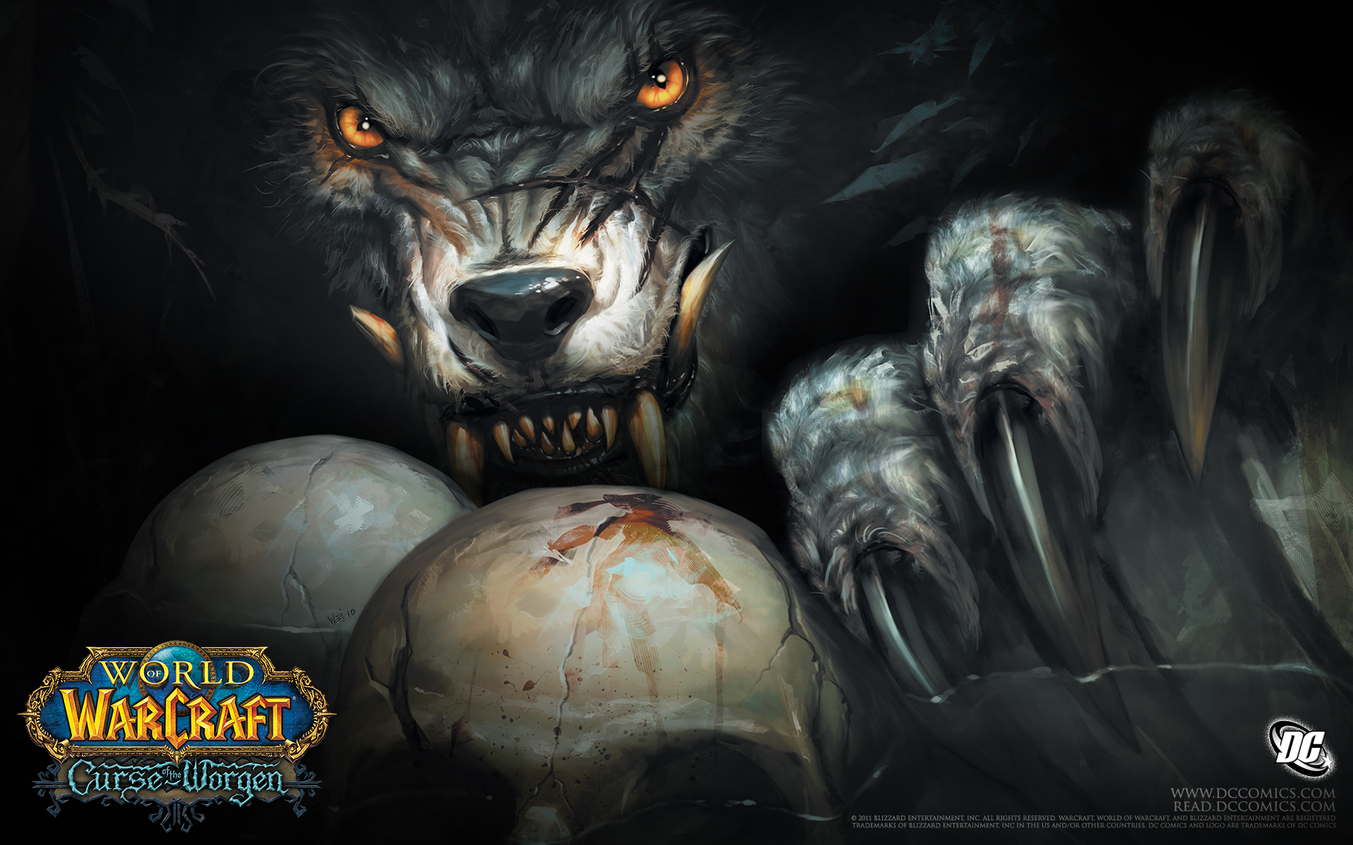 Laden Sie World Of Warcraft: Der Fluch Der Worgen HD-Desktop-Hintergründe herunter