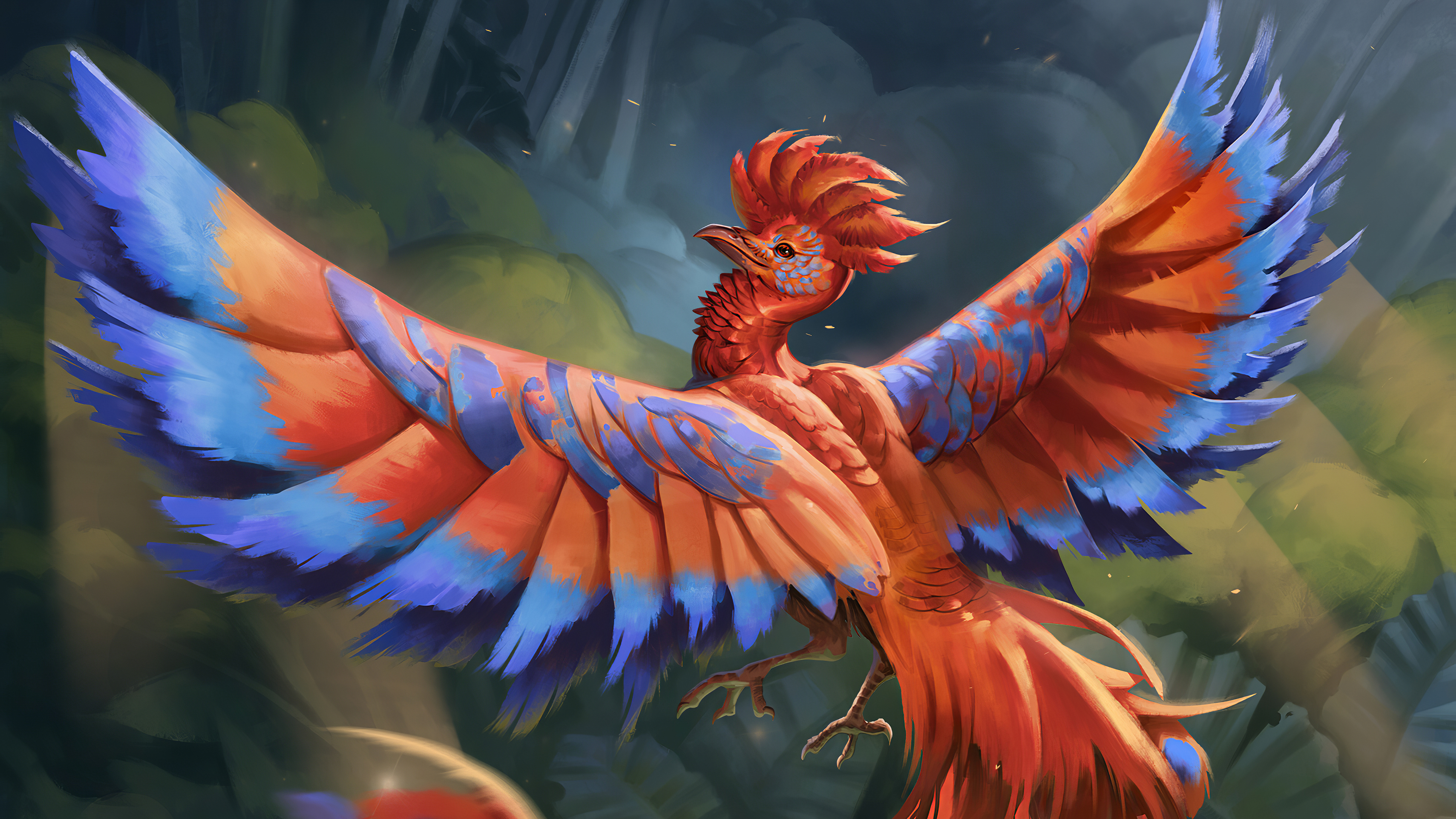 Download mobile wallpaper Fantasy, Bird, Fantasy Animals for free.