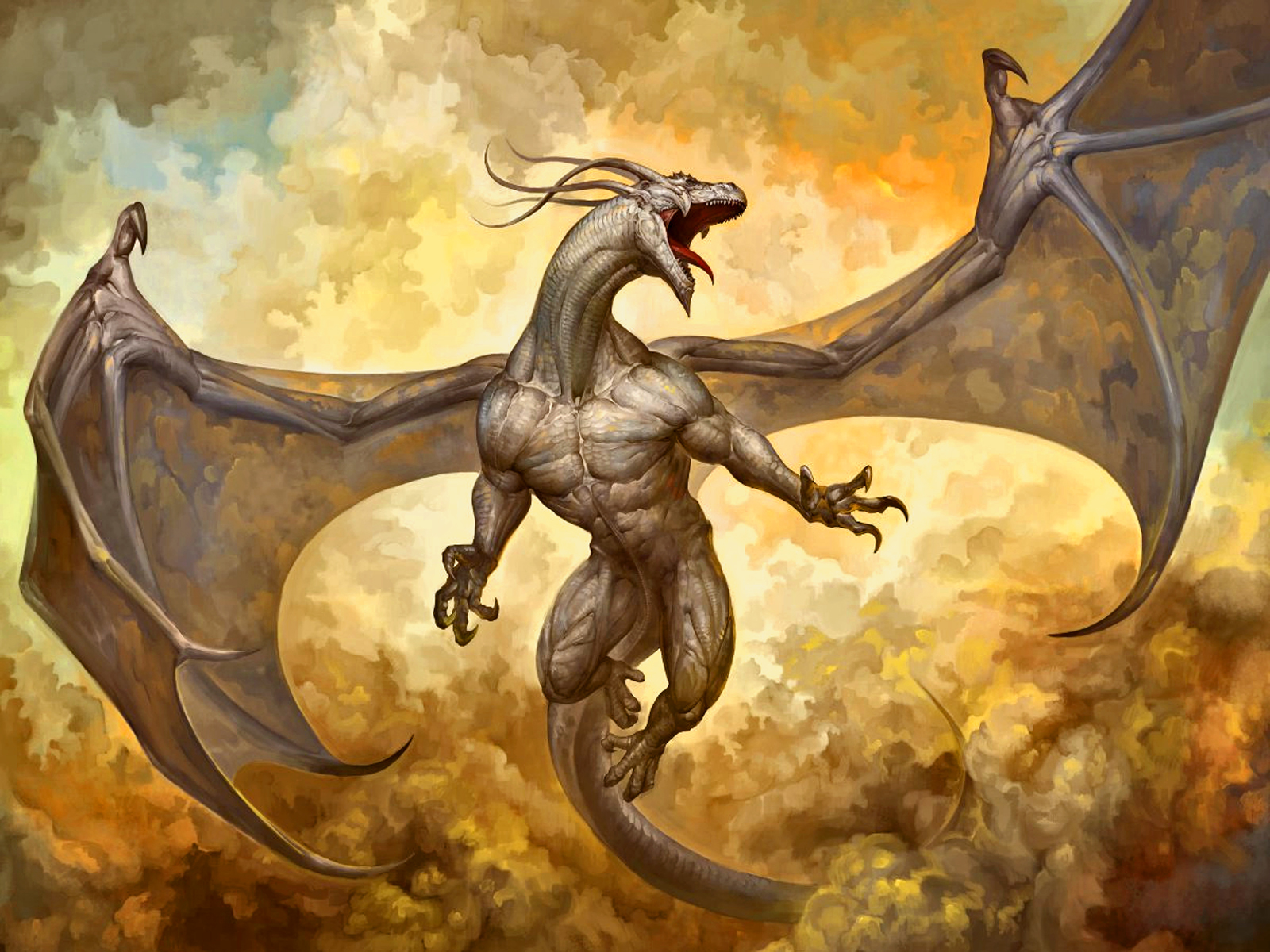 Free download wallpaper Fantasy, Dragon on your PC desktop