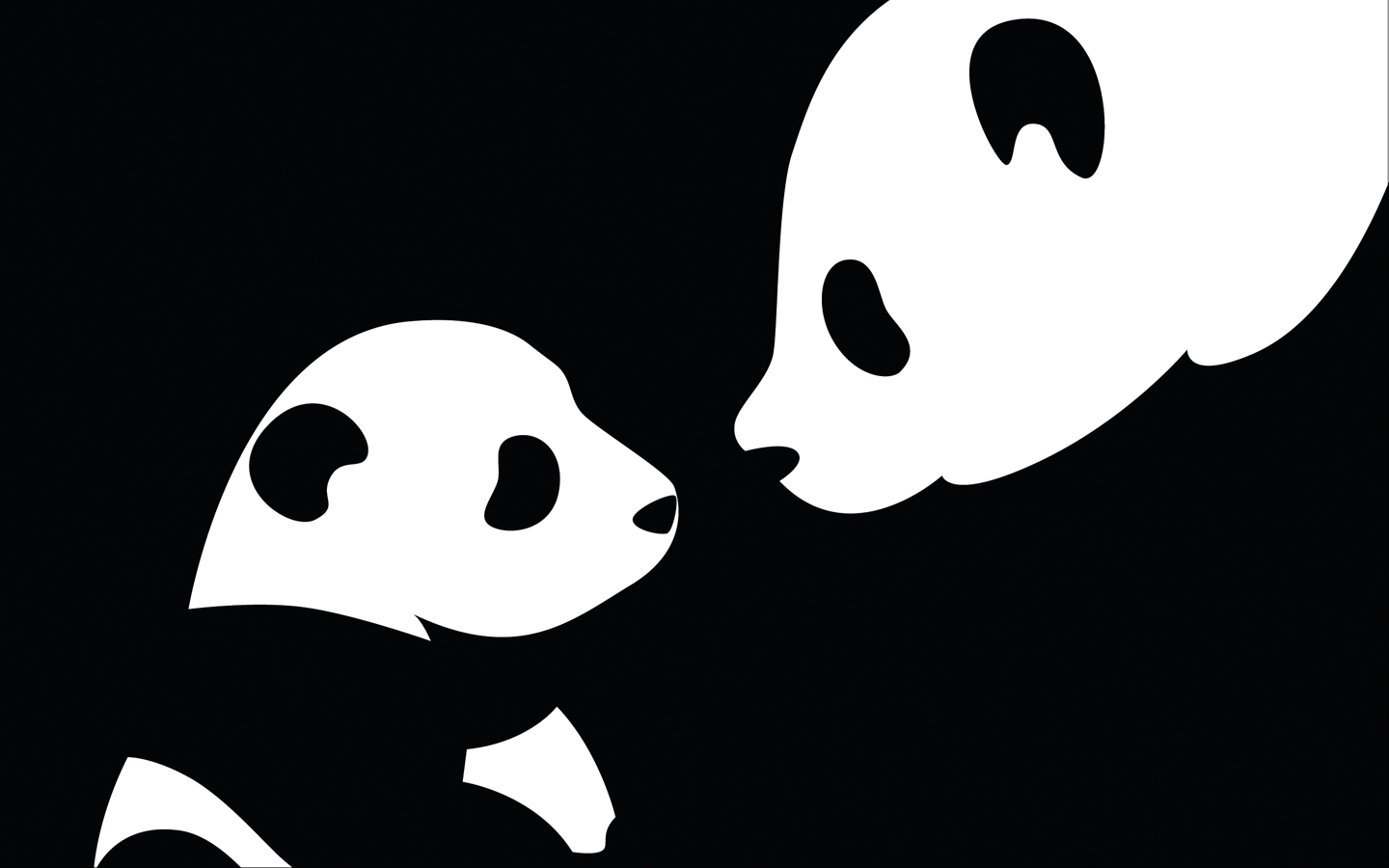 Handy-Wallpaper Panda, Tiere kostenlos herunterladen.