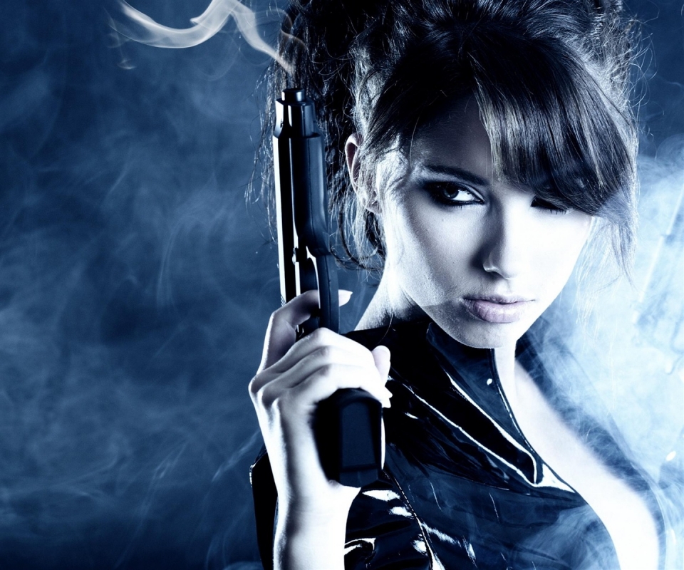 Free download wallpaper Women, Girls & Guns on your PC desktop