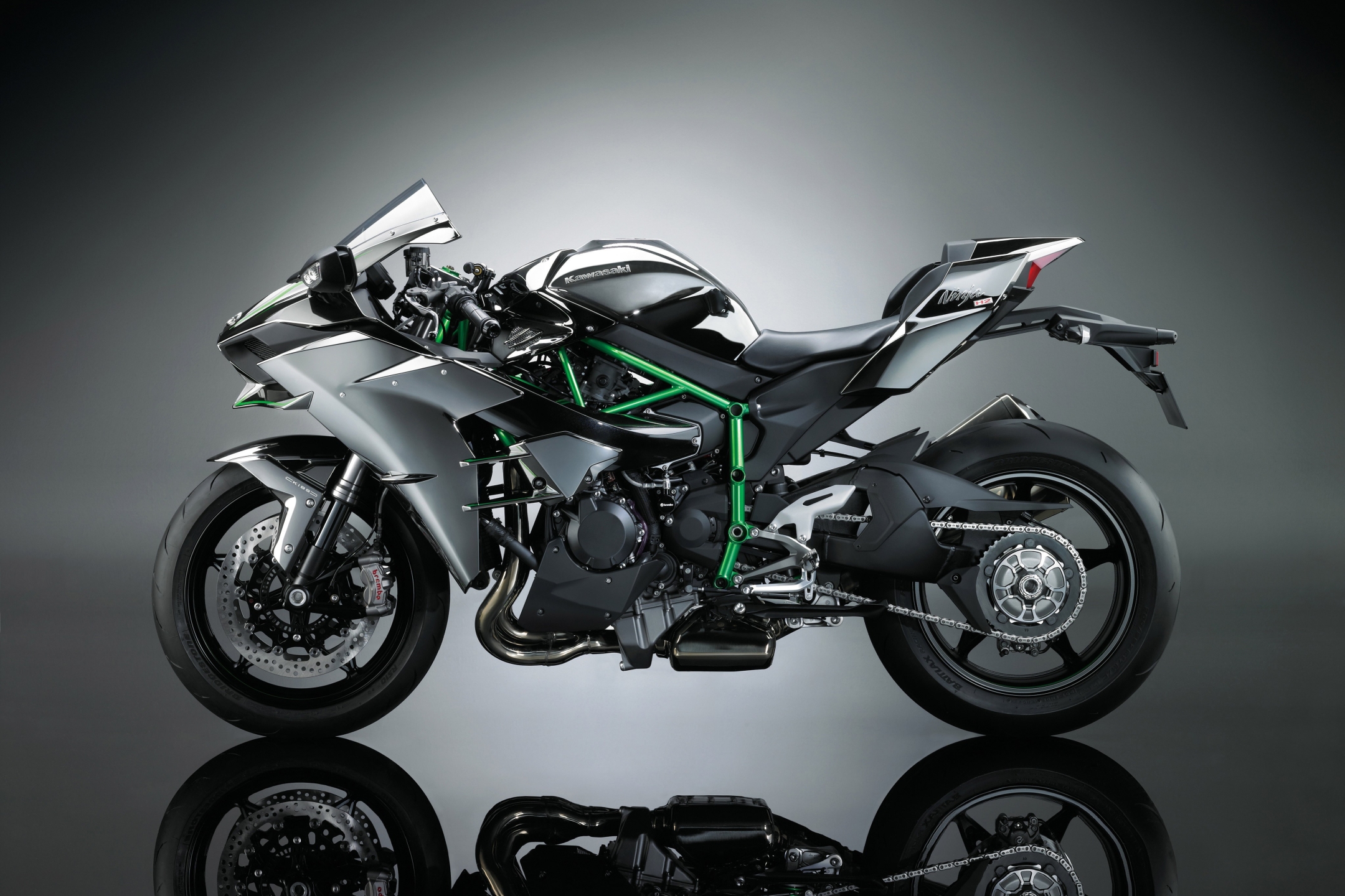 Descarga gratuita de fondo de pantalla para móvil de Motocicleta, Kawasaki, Vehículo, Vehículos, Kawasaki Ninja, Kawasaki Ninja H2.