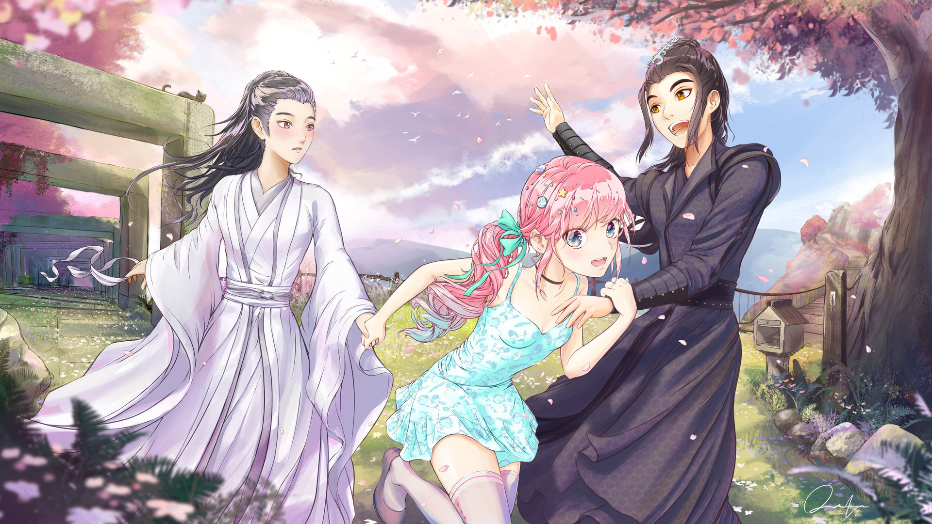 Laden Sie das Animes, Mo Dao Zu Shi, Xue Yang, Xiao Xingchen-Bild kostenlos auf Ihren PC-Desktop herunter