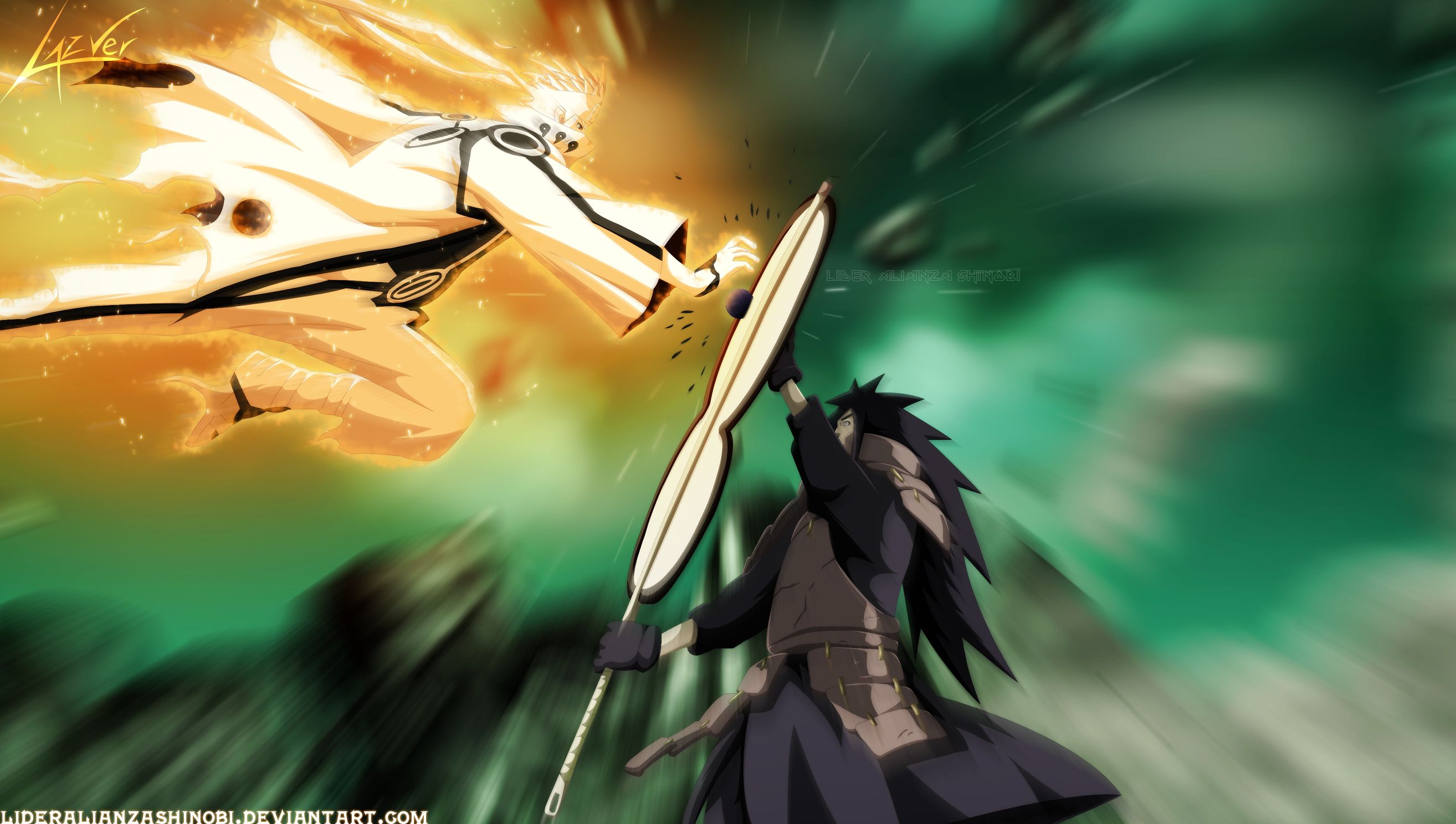 Download mobile wallpaper Anime, Naruto, Naruto Uzumaki, Madara Uchiha for free.