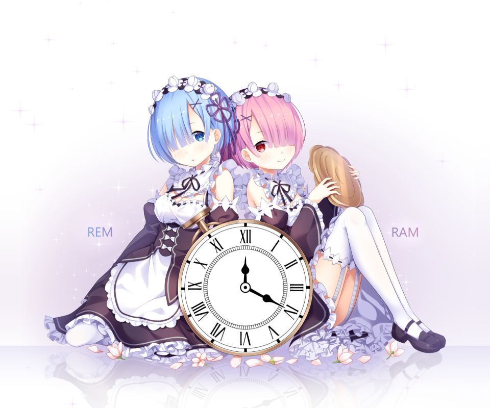 Laden Sie das Animes, Re:zero Das Leben In Einer Anderen Welt Beginnen, Widder (Re:zero), Rem (Re: Null)-Bild kostenlos auf Ihren PC-Desktop herunter