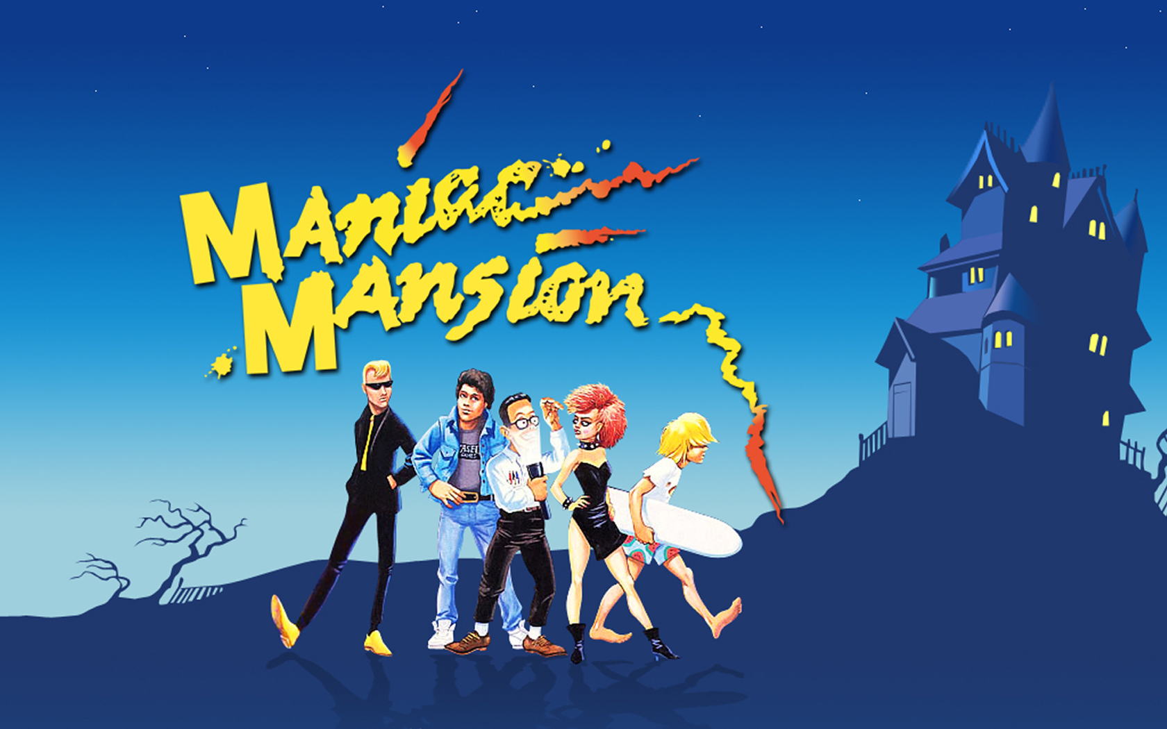 221663 Bildschirmschoner und Hintergrundbilder Maniac Mansion auf Ihrem Telefon. Laden Sie  Bilder kostenlos herunter