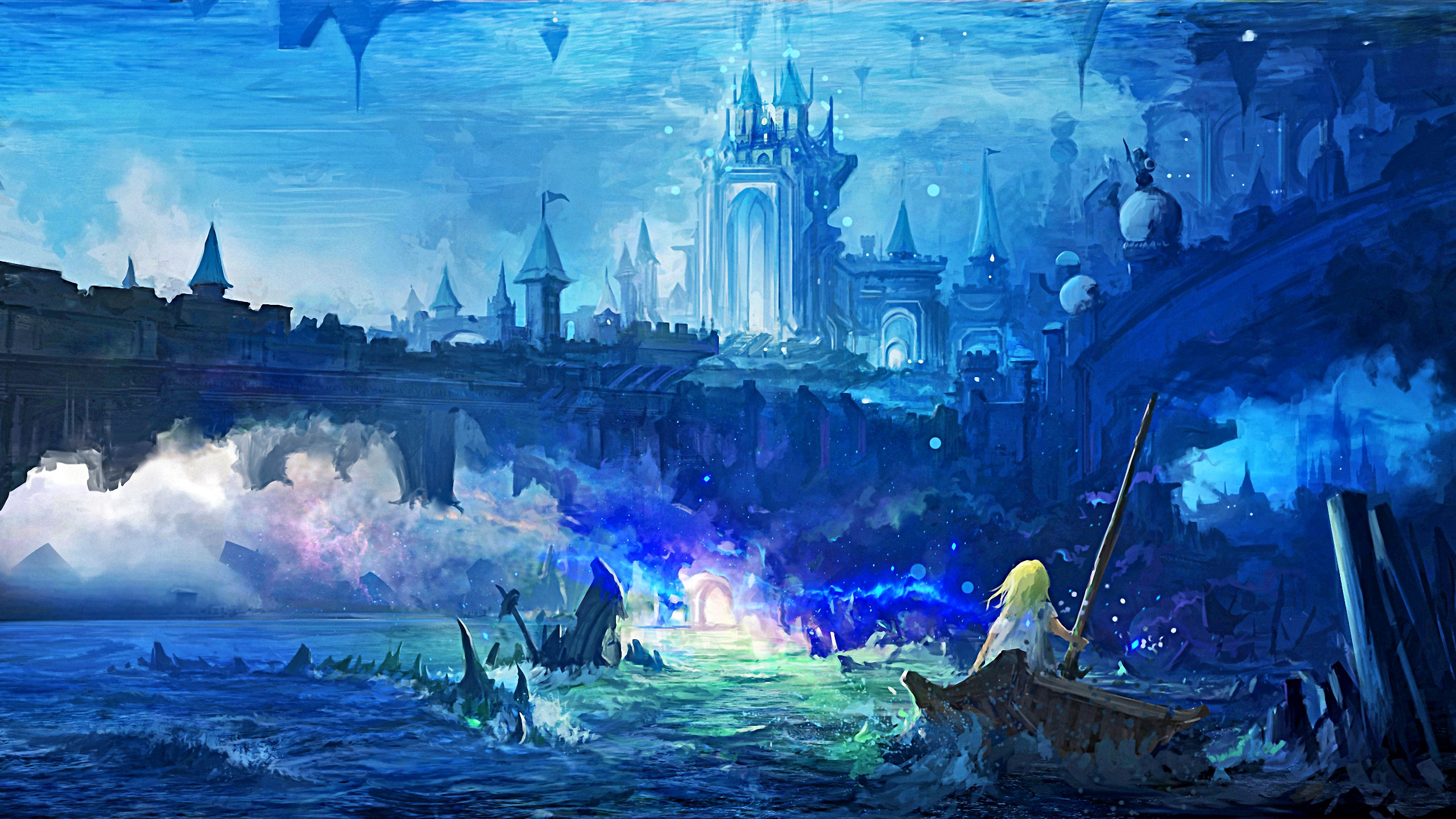 Free download wallpaper Landscape, Fantasy on your PC desktop