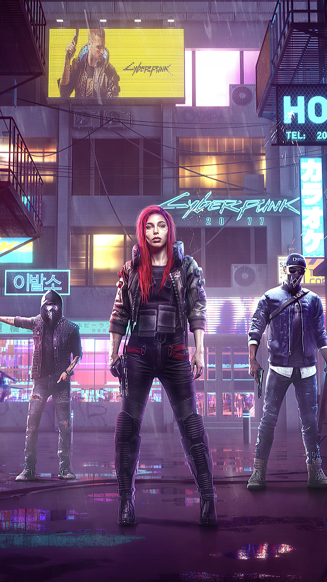 Download mobile wallpaper Futuristic, Video Game, Cyberpunk 2077 for free.