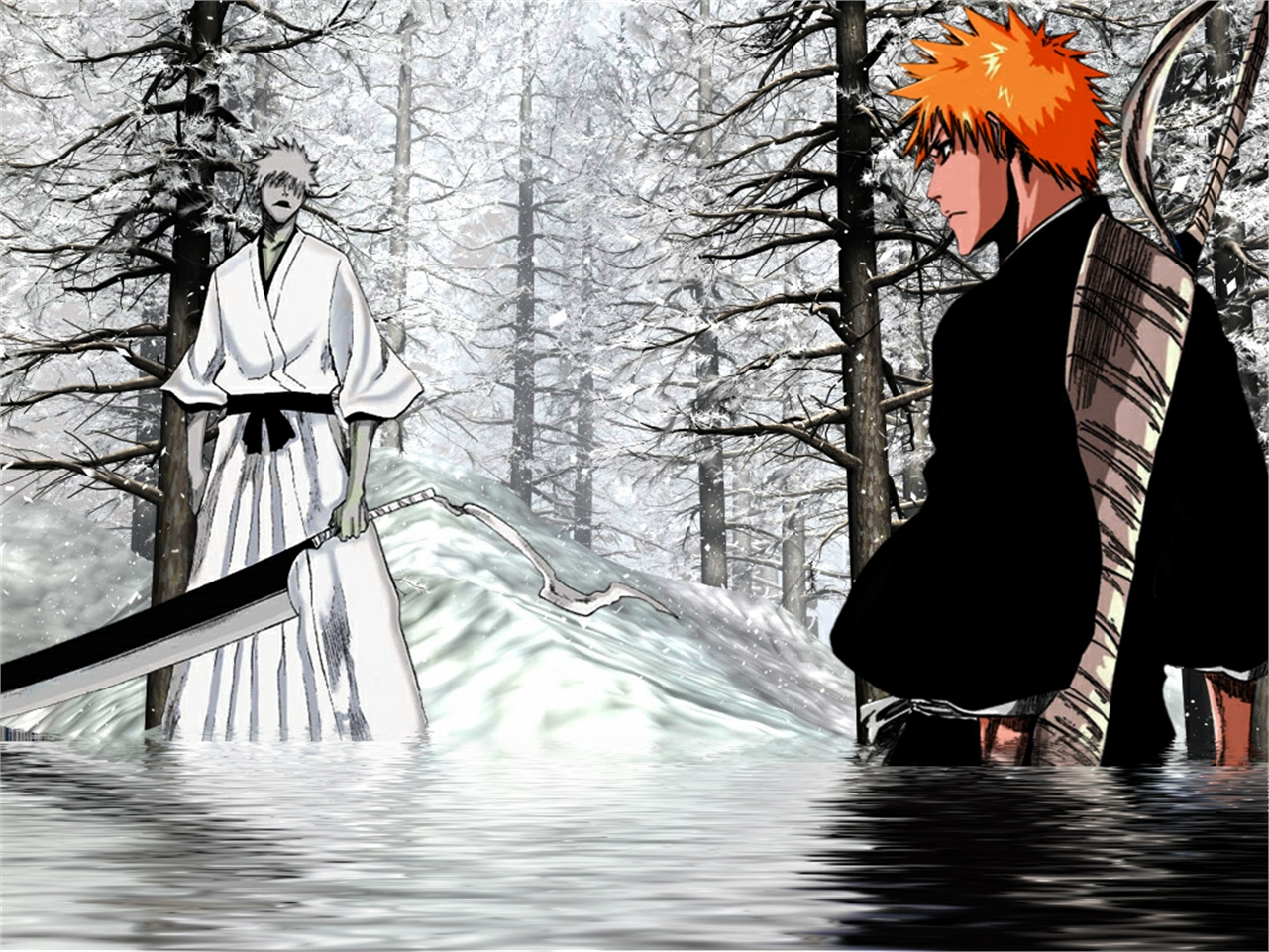 Handy-Wallpaper Bleach, Animes, Ichigo Kurosaki kostenlos herunterladen.