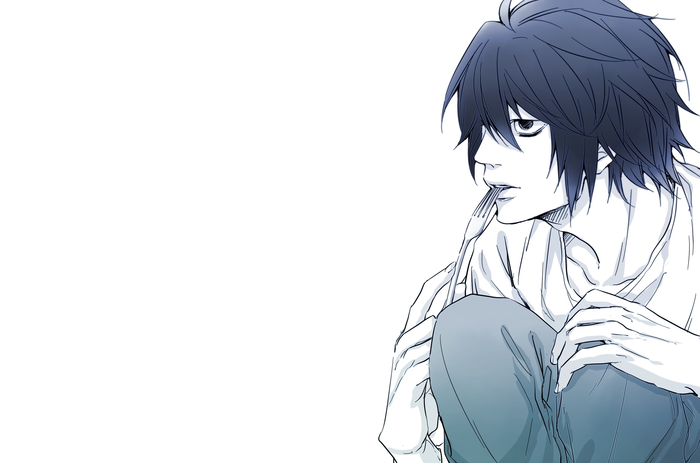 Laden Sie das Death Note, Animes, L (Todesnotiz)-Bild kostenlos auf Ihren PC-Desktop herunter