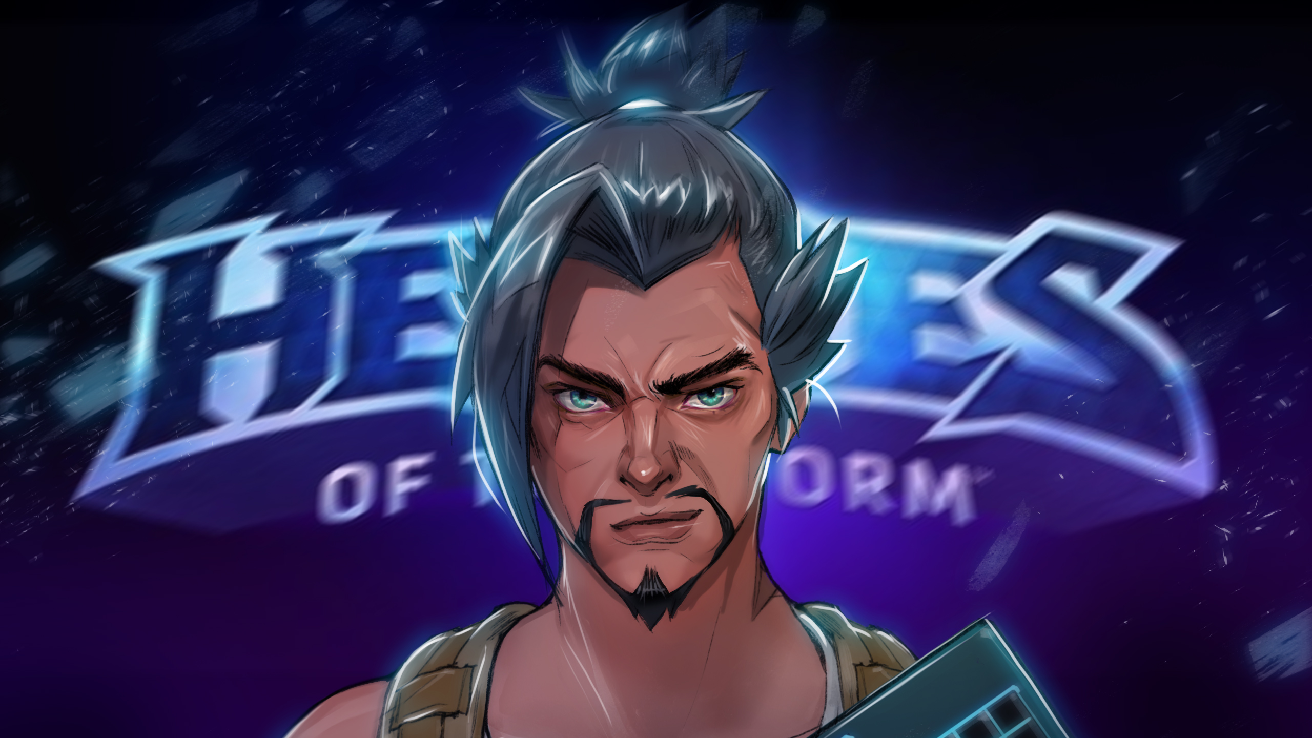 Download mobile wallpaper Video Game, Heroes Of The Storm, Hanzo (Overwatch) for free.