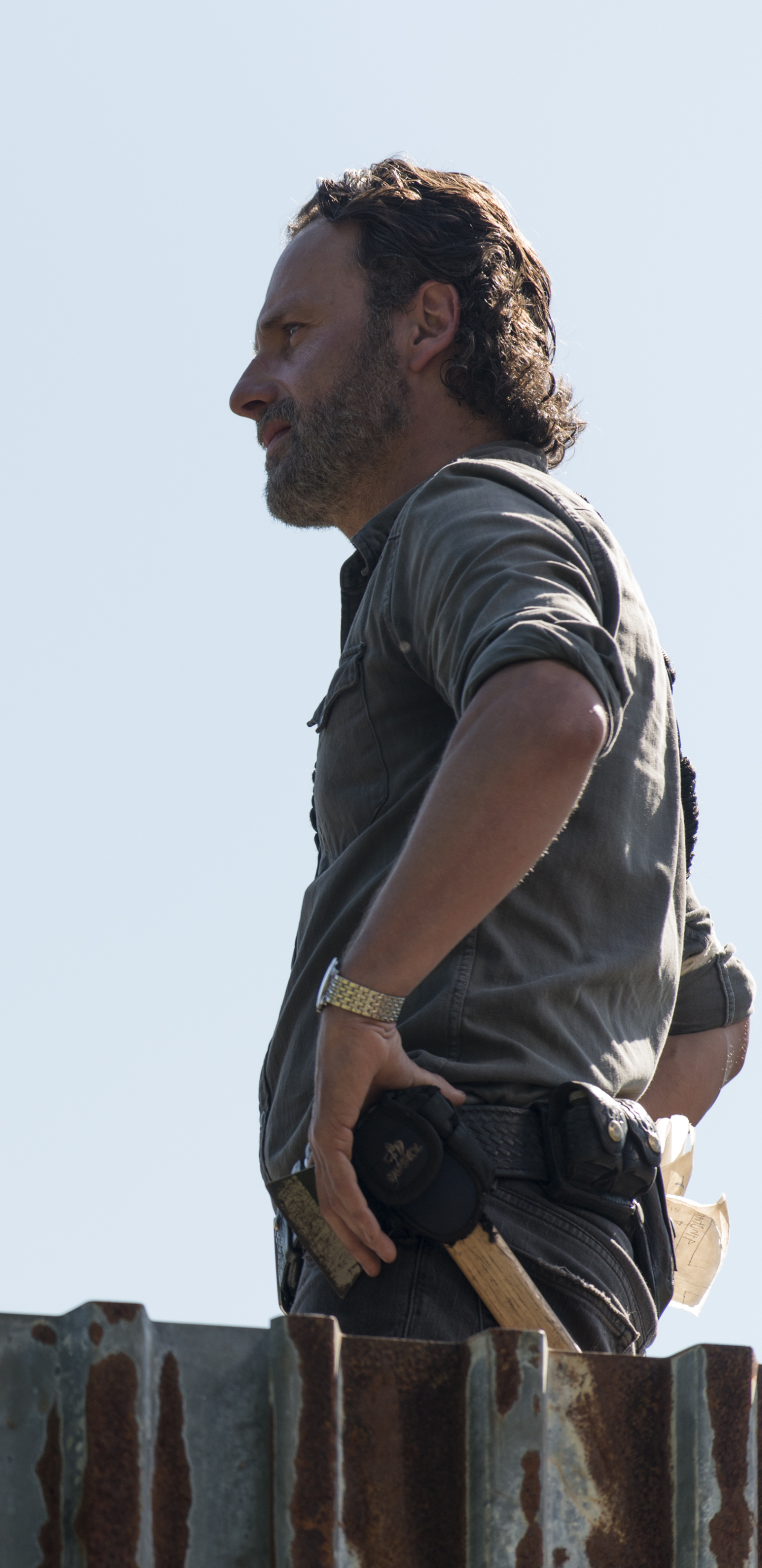 Download mobile wallpaper Andrew Lincoln, Tv Show, The Walking Dead, Rick Grimes for free.