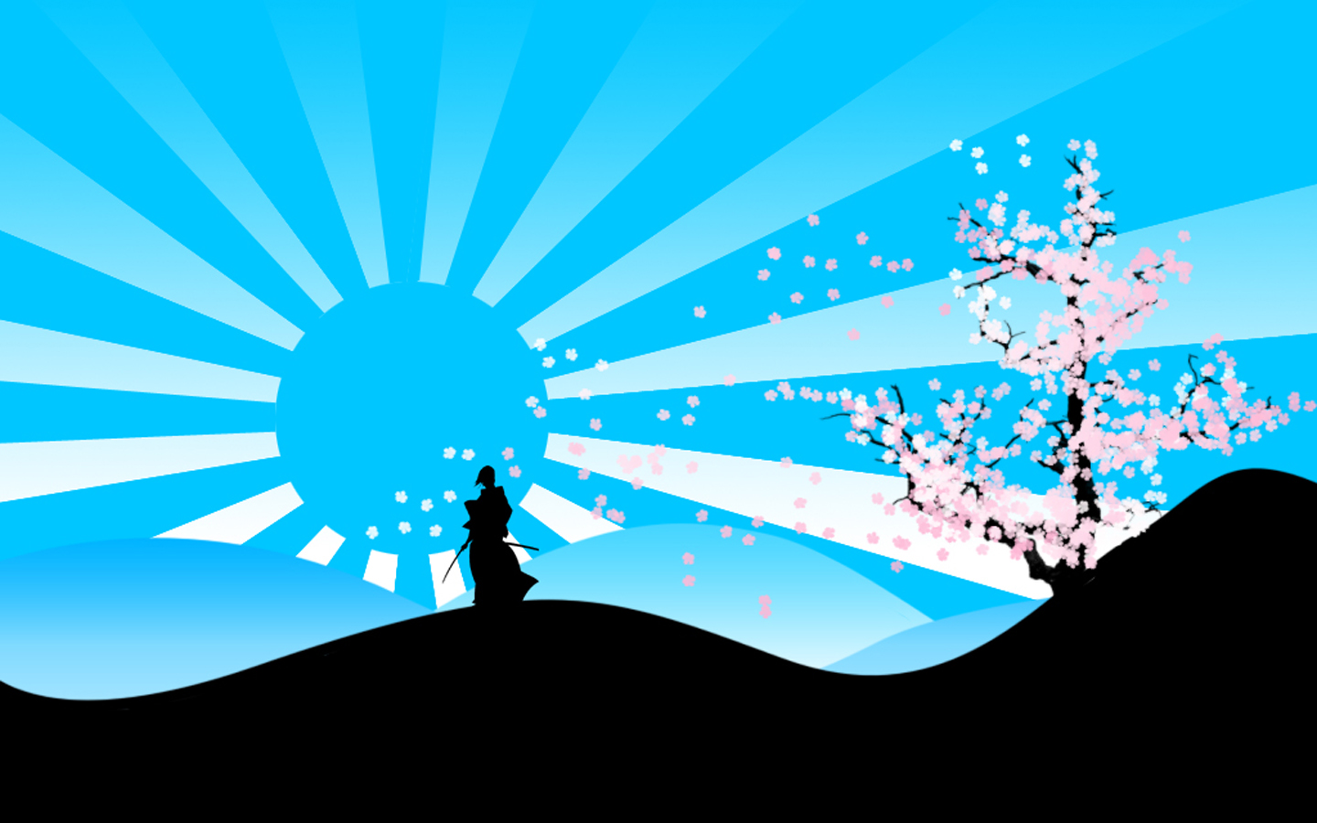 1518021 descargar imagen artístico, vector, samurai: fondos de pantalla y protectores de pantalla gratis