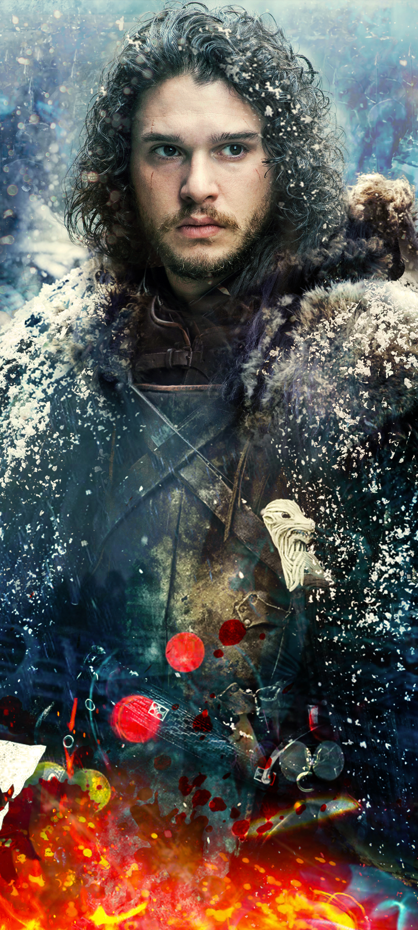 Download mobile wallpaper Game Of Thrones, Tv Show, Kit Harington, Jon Snow for free.