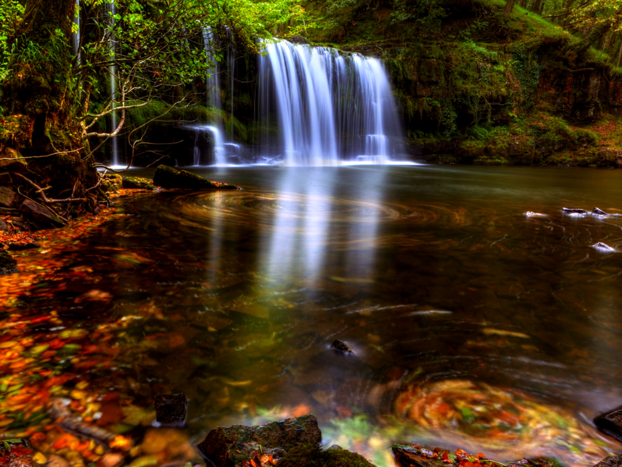 Handy-Wallpaper Wasserfall, Erde/natur kostenlos herunterladen.