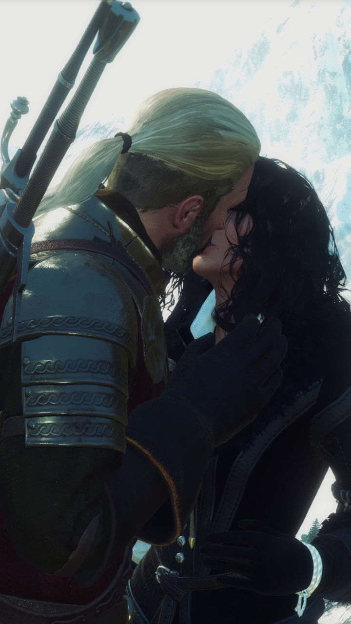 Download mobile wallpaper Video Game, The Witcher, Geralt Of Rivia, The Witcher 3: Wild Hunt, Yennefer Of Vengerberg for free.