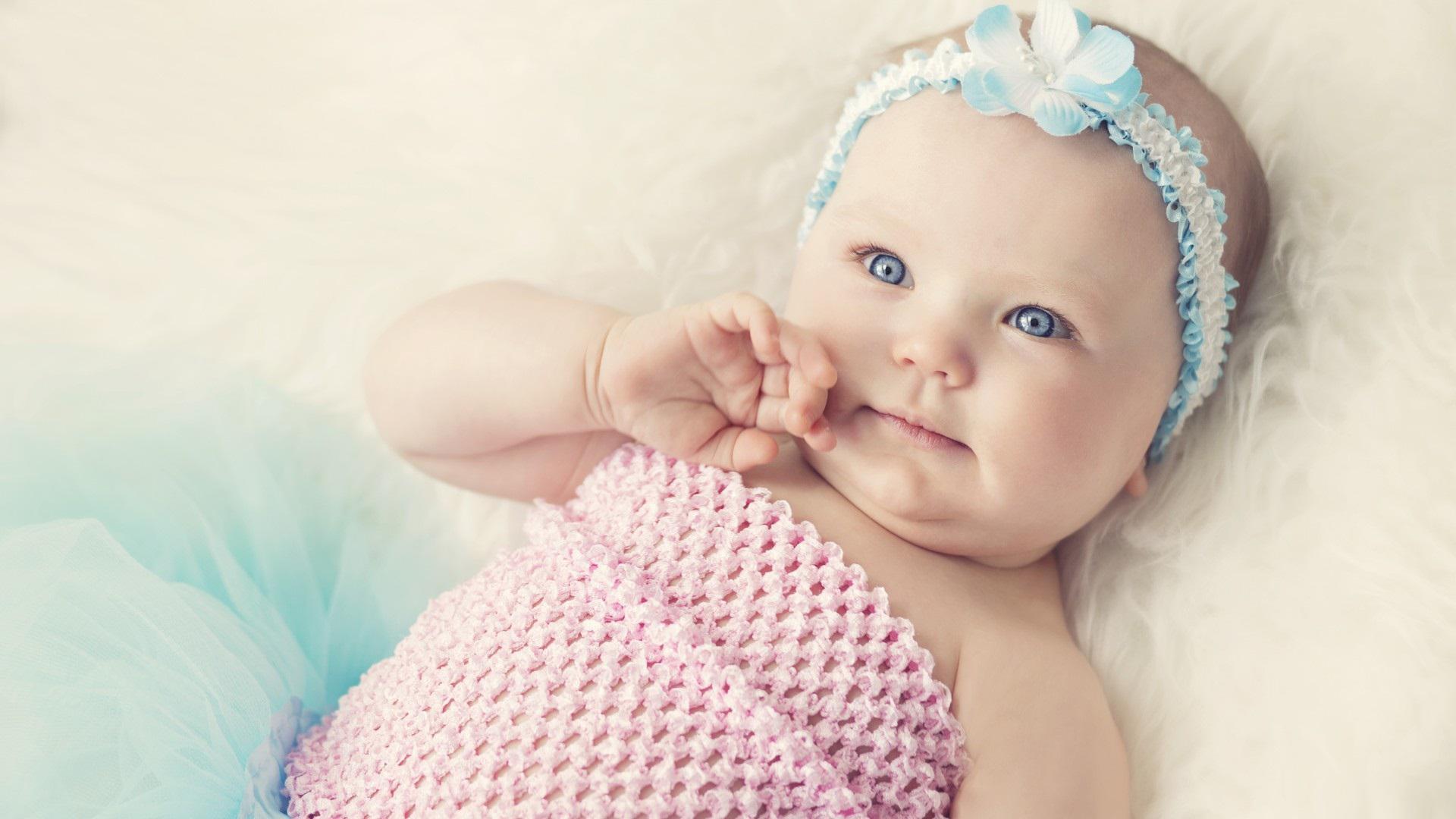 Download mobile wallpaper Cute, Photography, Blue Eyes, Baby for free.