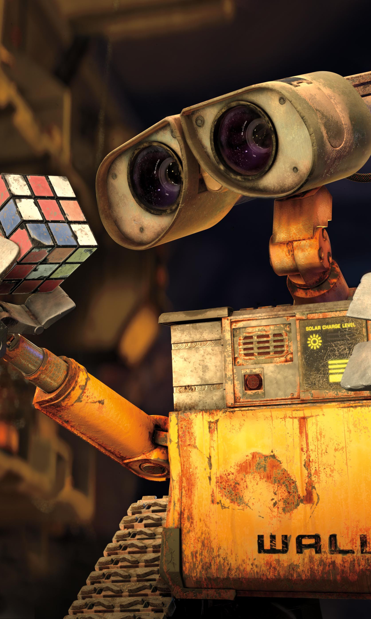 Baixar papel de parede para celular de Robô, Filme, Cubo De Rubik, Wall·e (Personagem), Parede·e gratuito.