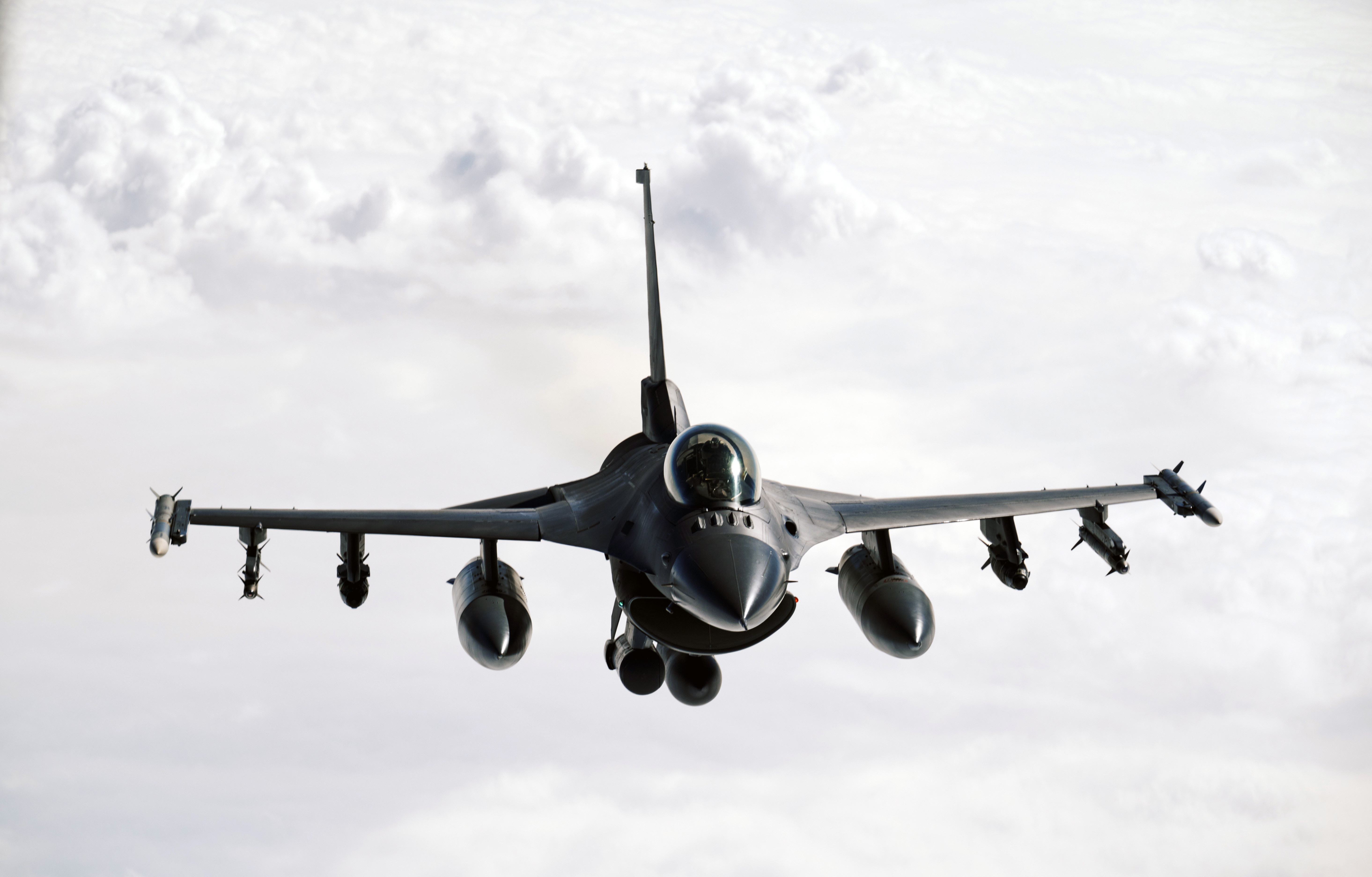 Baixe gratuitamente a imagem Militar, Caça Jato, General Dynamics F 16 Fighting Falcon na área de trabalho do seu PC