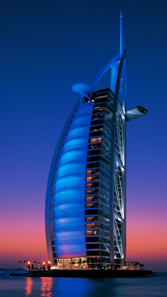 Handy-Wallpaper Dubai, Burj Al Arab, Menschengemacht kostenlos herunterladen.