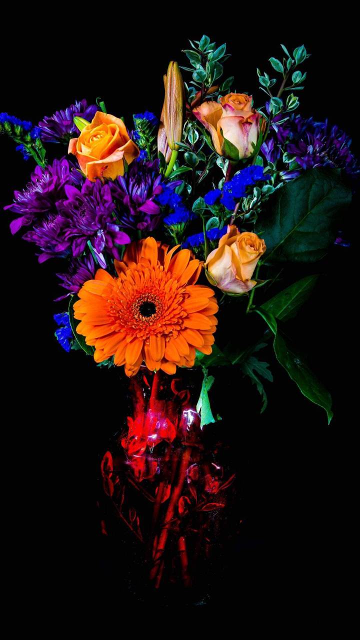 Download mobile wallpaper Flower, Bouquet, Colorful, Man Made for free.