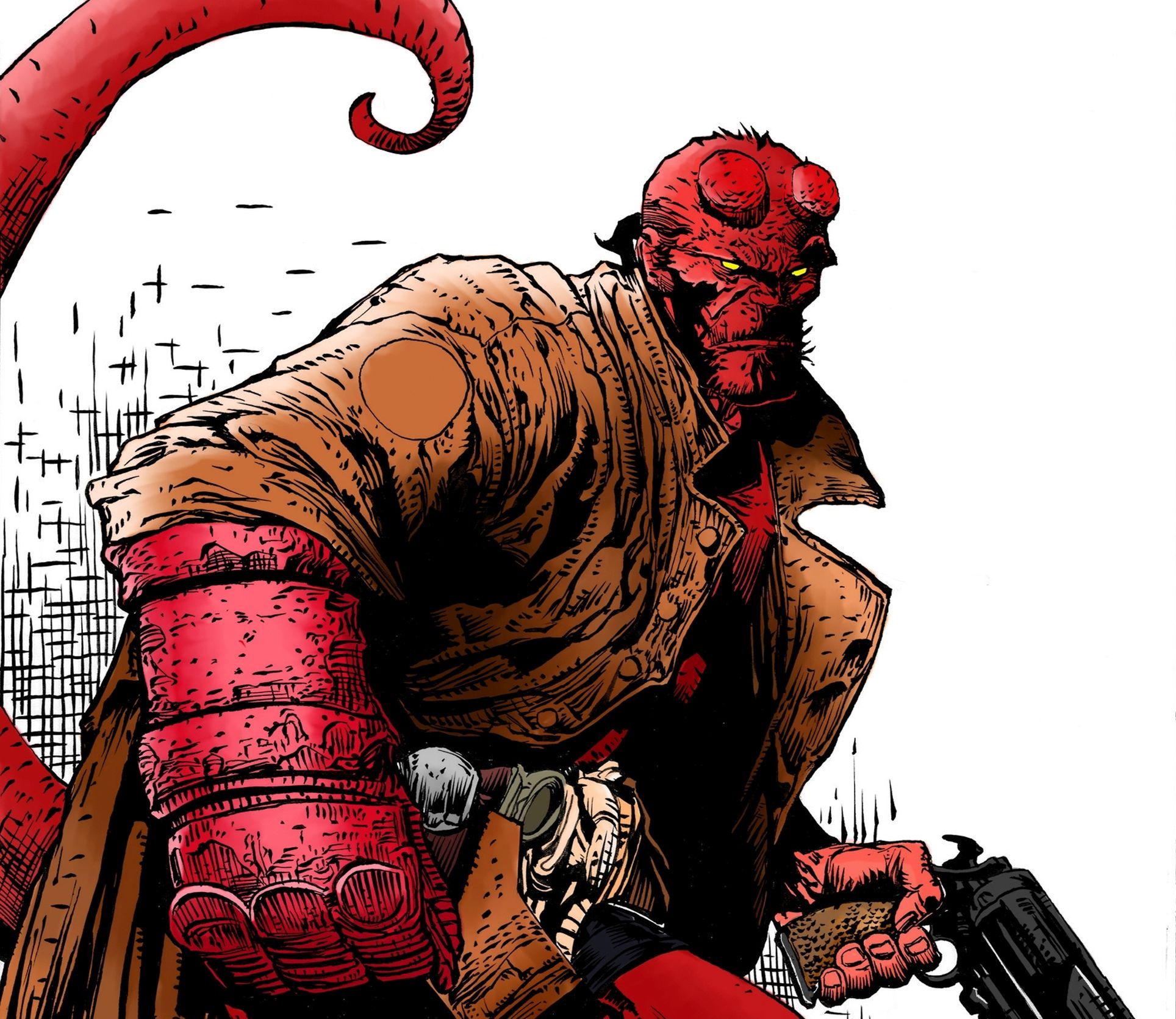 Download mobile wallpaper Comics, Hellboy for free.