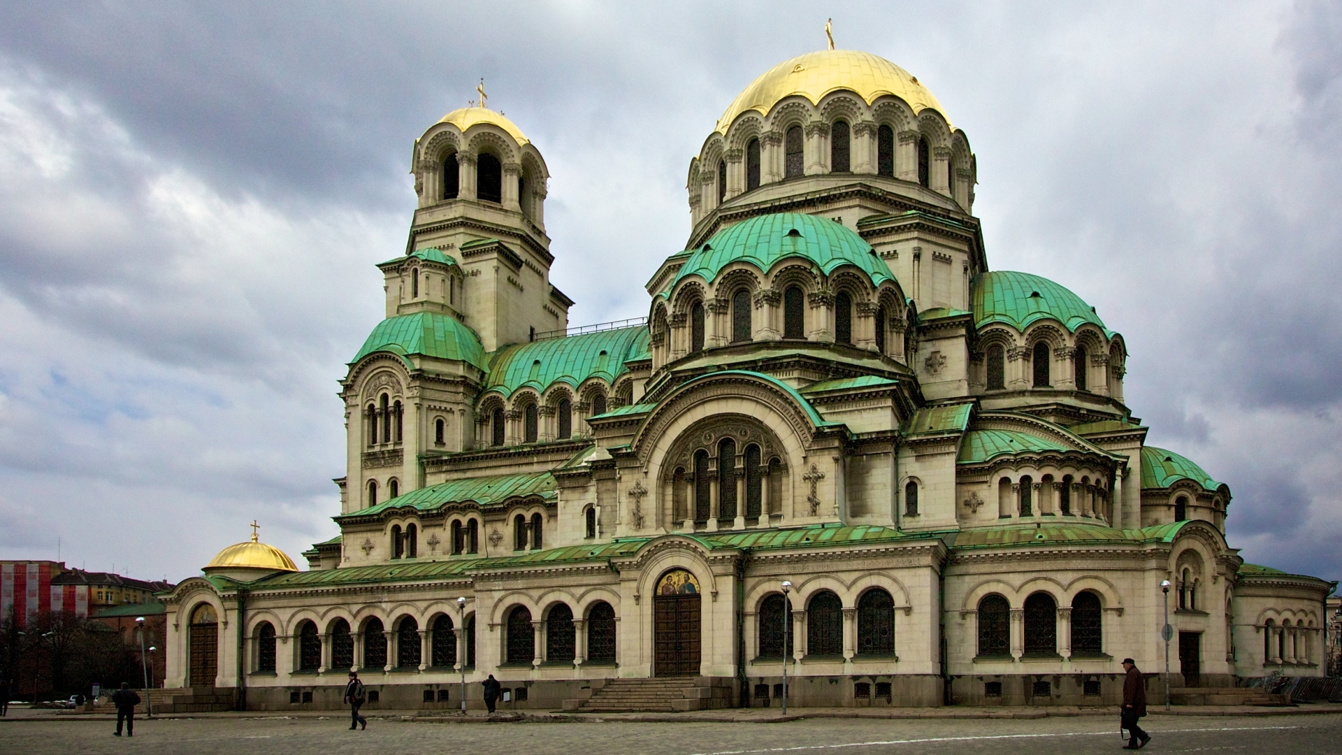 334074 descargar fondo de pantalla religioso, catedral de alejandro nevski de sofía, catedrales: protectores de pantalla e imágenes gratis