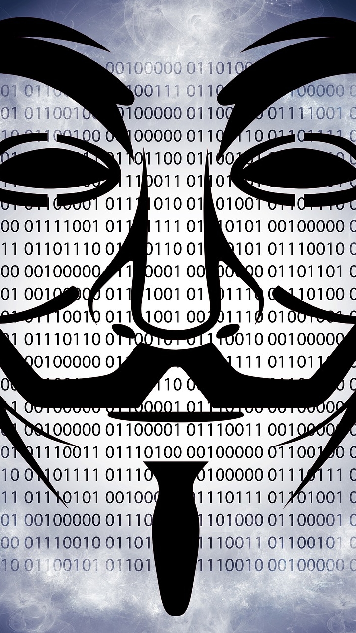 Download mobile wallpaper Code, Technology, Anonymous, Binary for free.